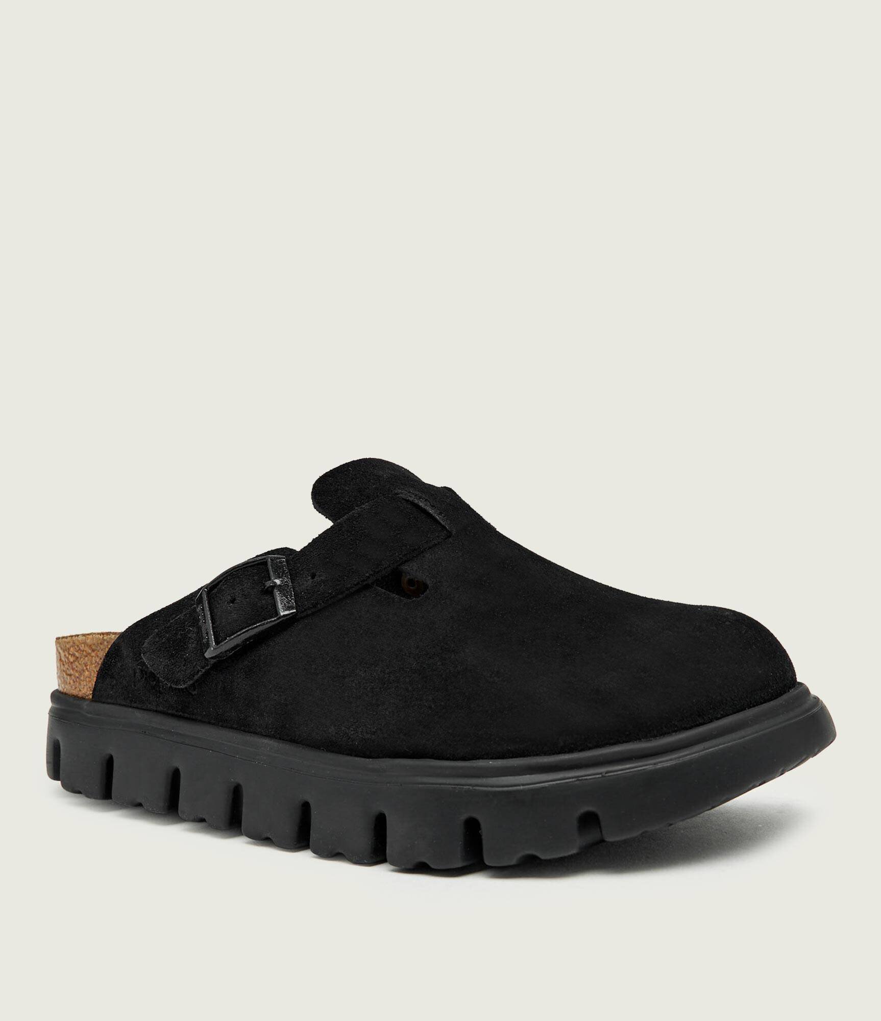 Birkenstock Mules (încălțăminte) Boston Chunky | x Papillio | narrow fit | piele întoarsă