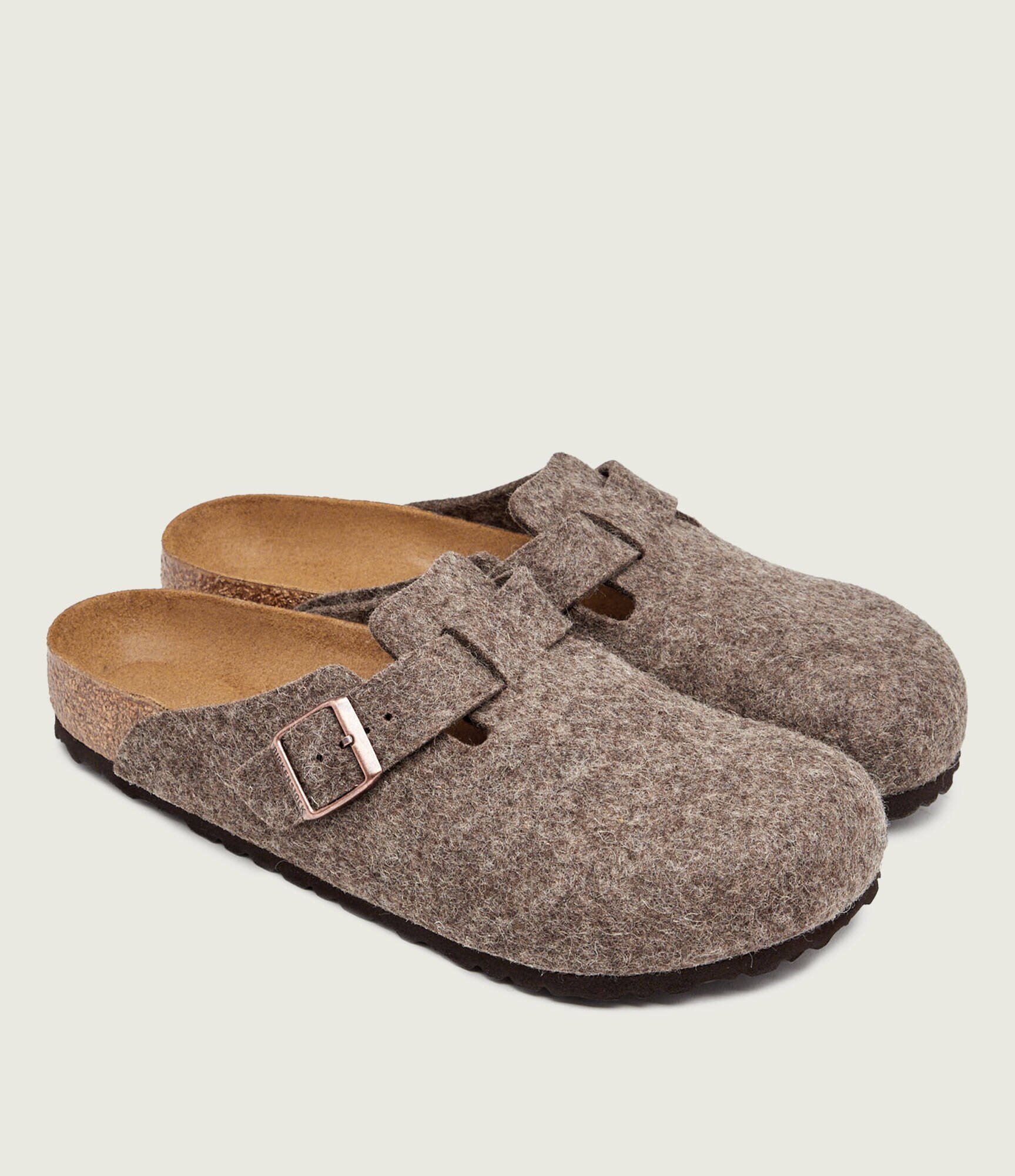 Birkenstock Mules (încălțăminte) Boston cu adaos de piele | regular fit