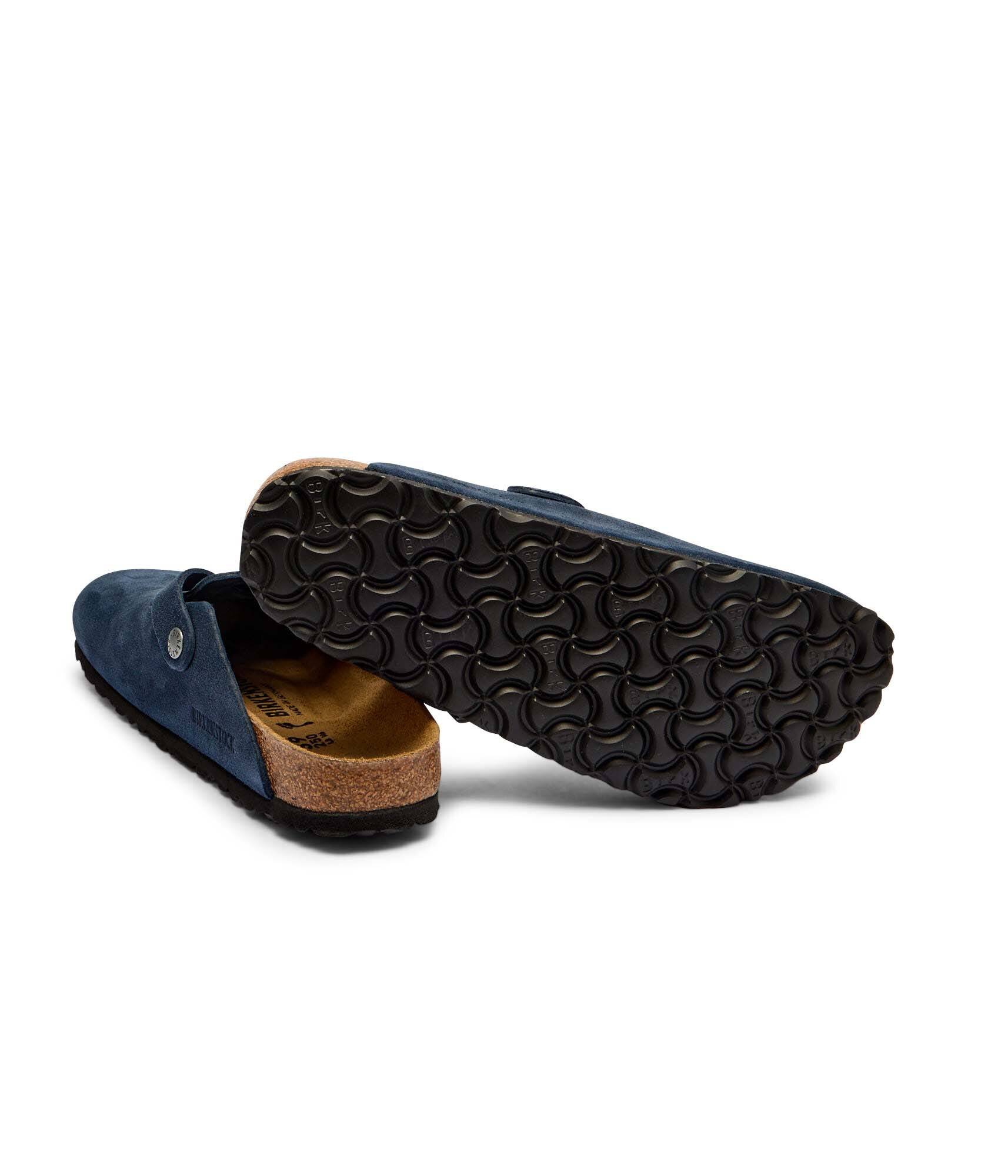 Birkenstock Mules (încălțăminte) Boston LEVE | narrow fit | piele întoarsă