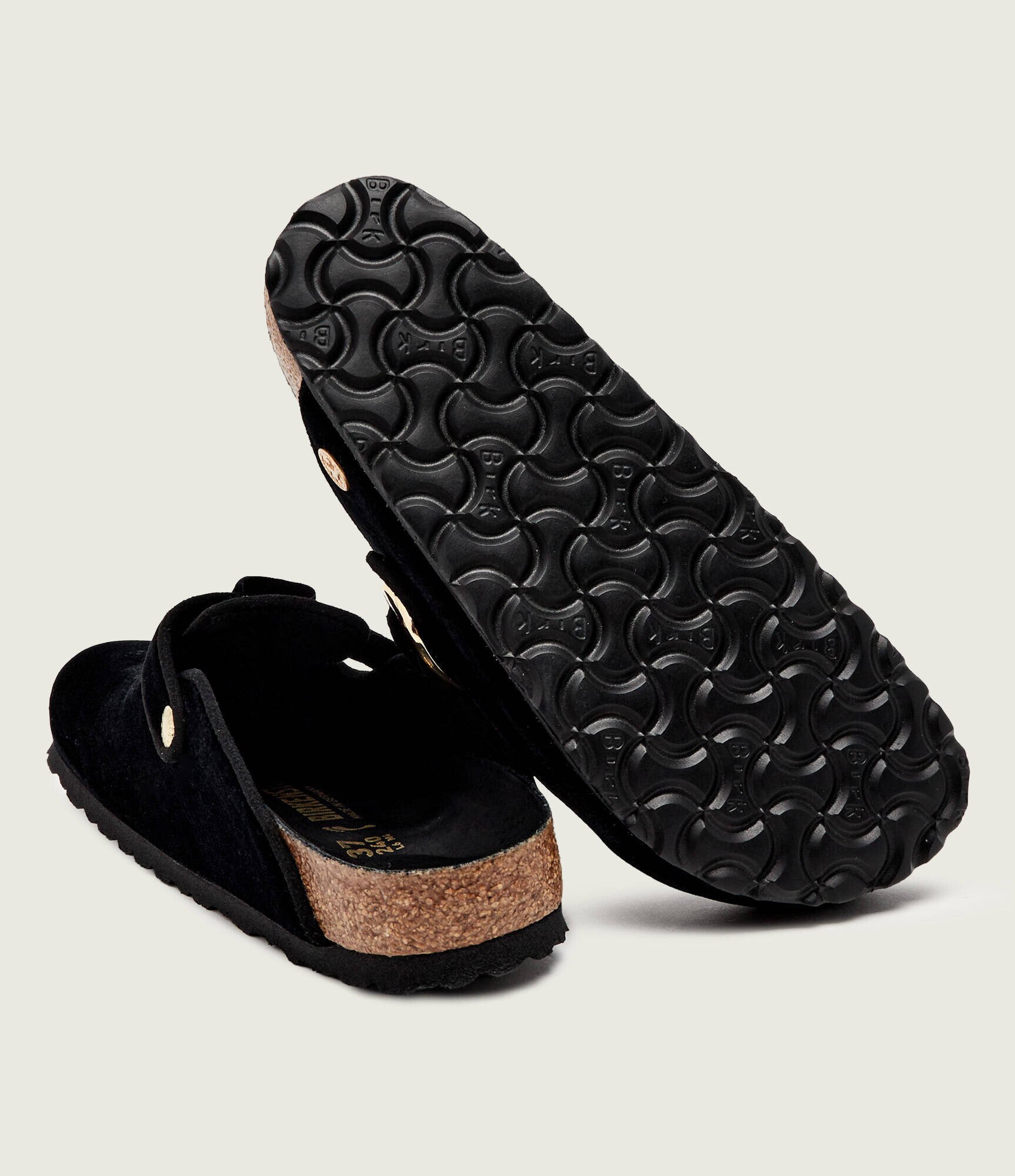 Birkenstock Mules (încălțăminte) Boston | narrow fit cu adaos de piele