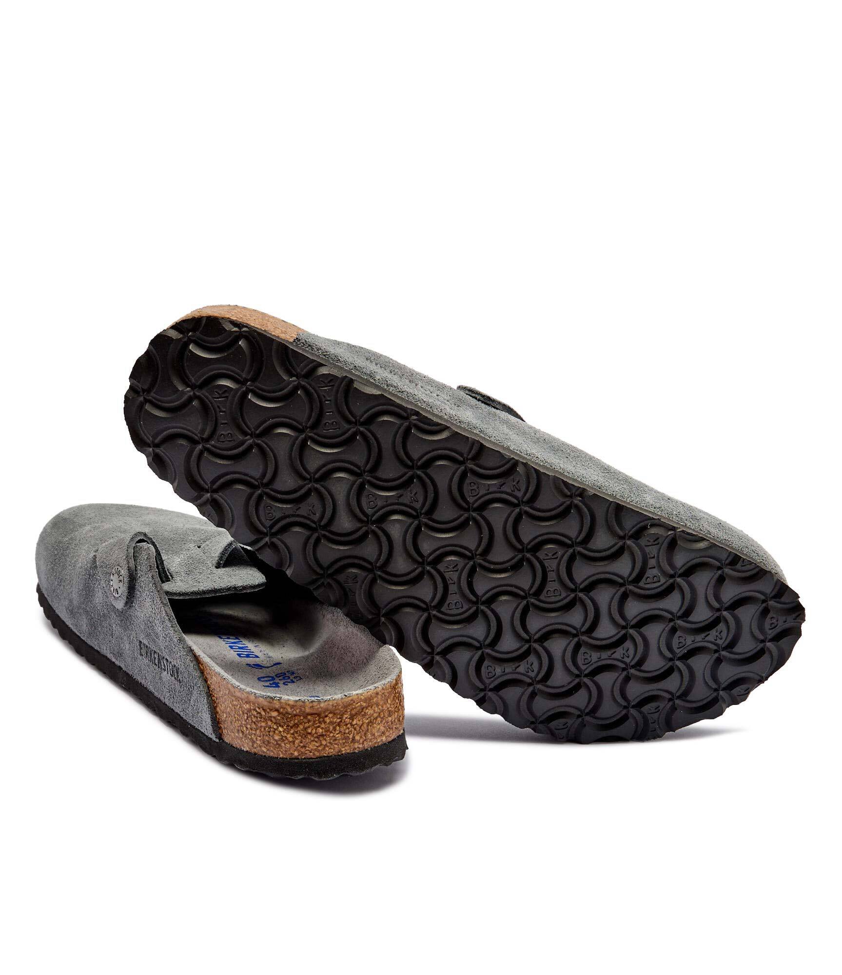 Birkenstock Mules (încălțăminte) Boston | narrow fit soft footbed | piele întoarsă
