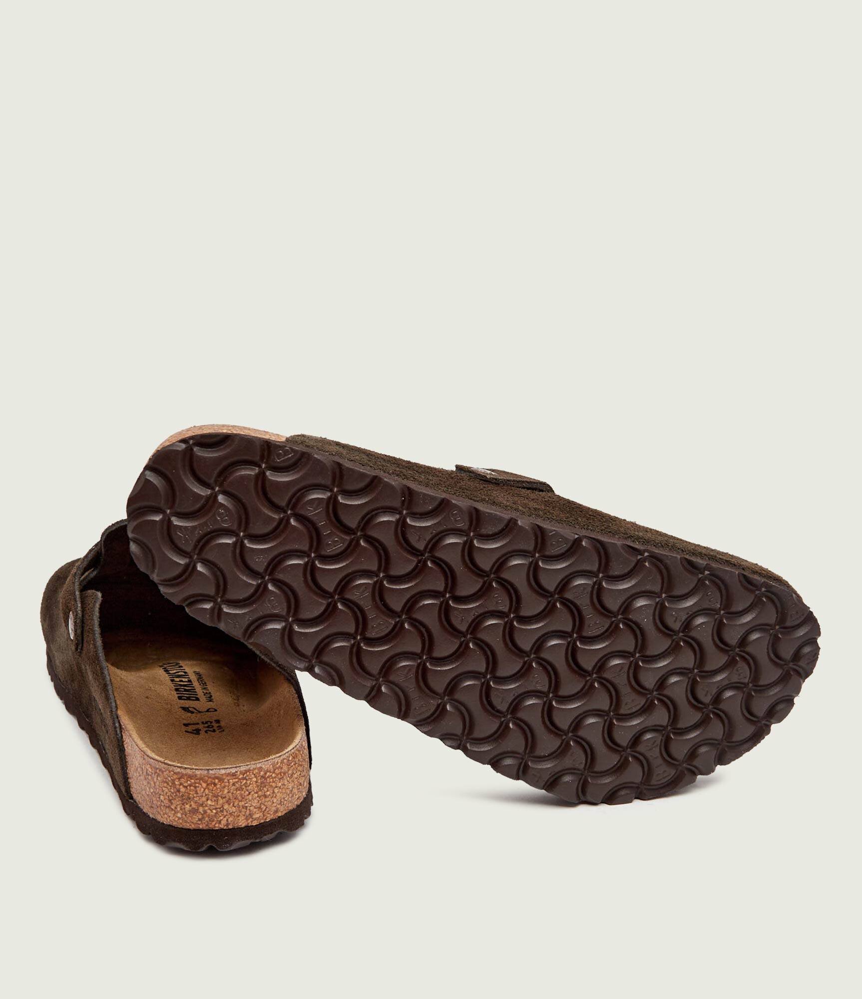 Birkenstock Mules (încălțăminte) Boston | piele întoarsă | regular fit