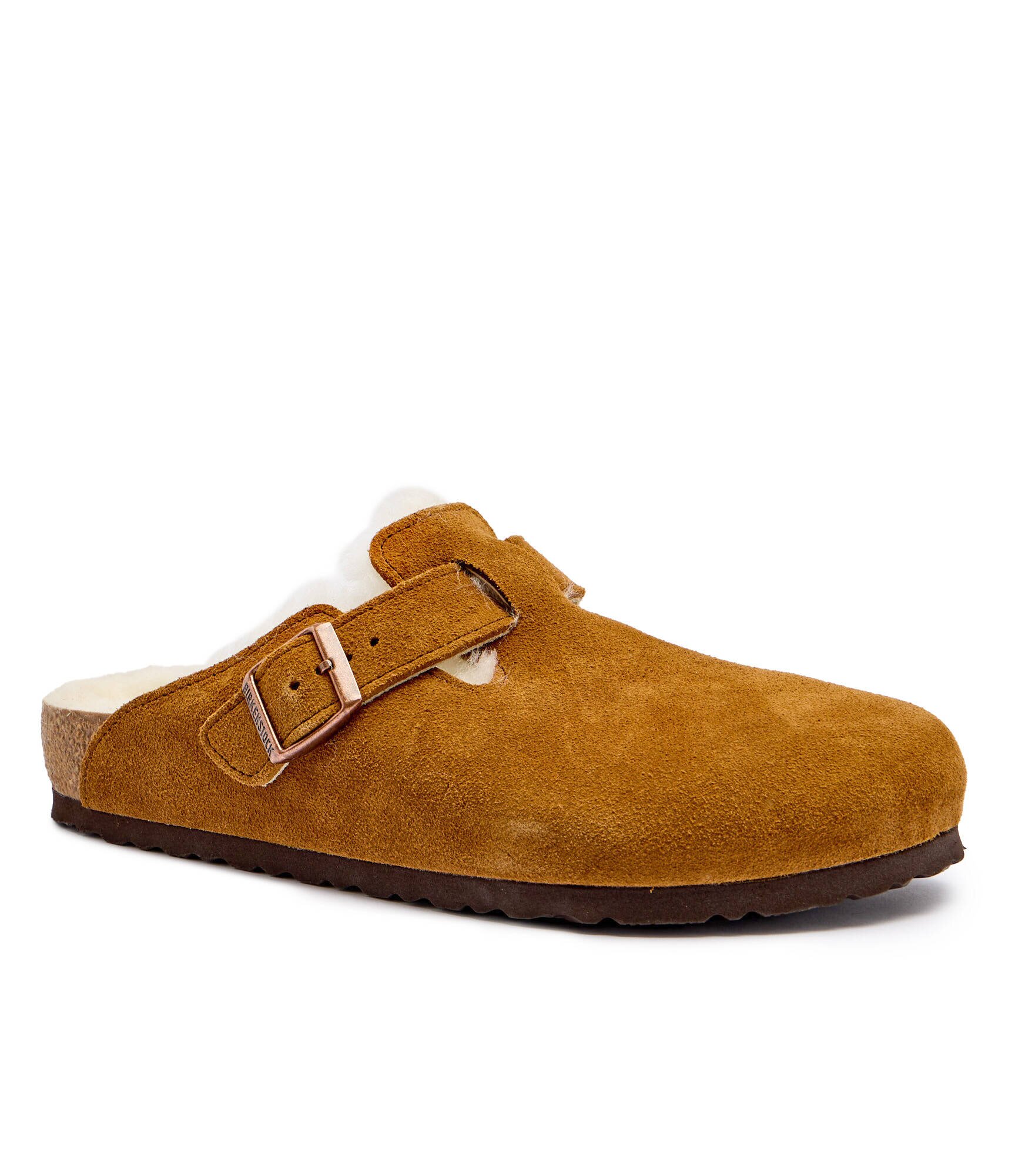 Birkenstock Mules (încălțăminte) Boston VL | shearling | piele întoarsă cu adaos de lână