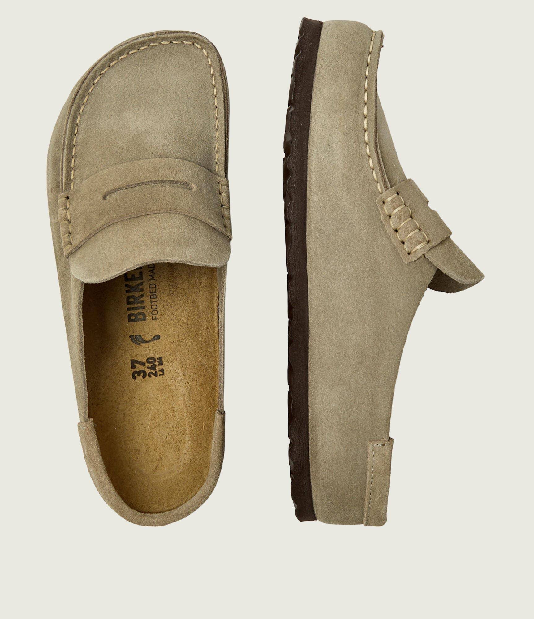 Birkenstock Mules (încălțăminte) Naples Wrapped | narrow fit | | piele întoarsă