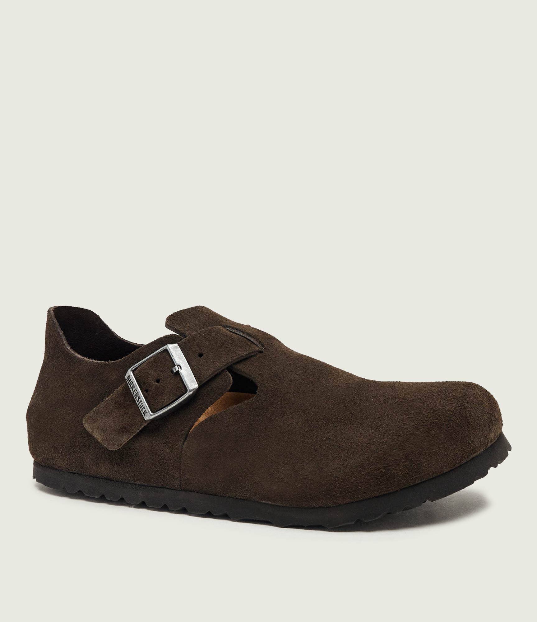 Birkenstock Pantofi London BS | piele întoarsă | narrow fit