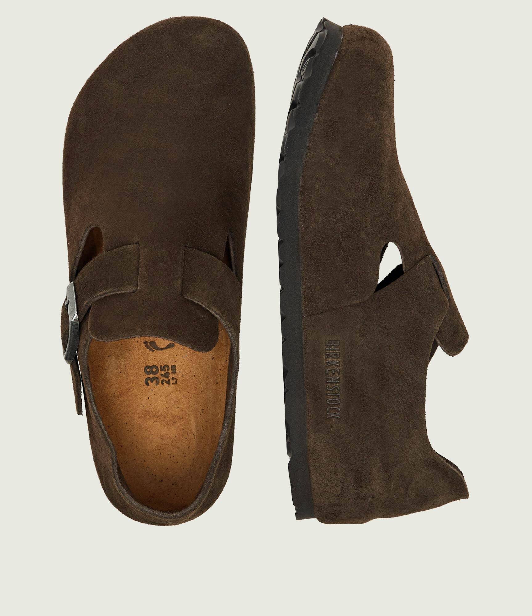 Birkenstock Pantofi London BS | piele întoarsă | narrow fit