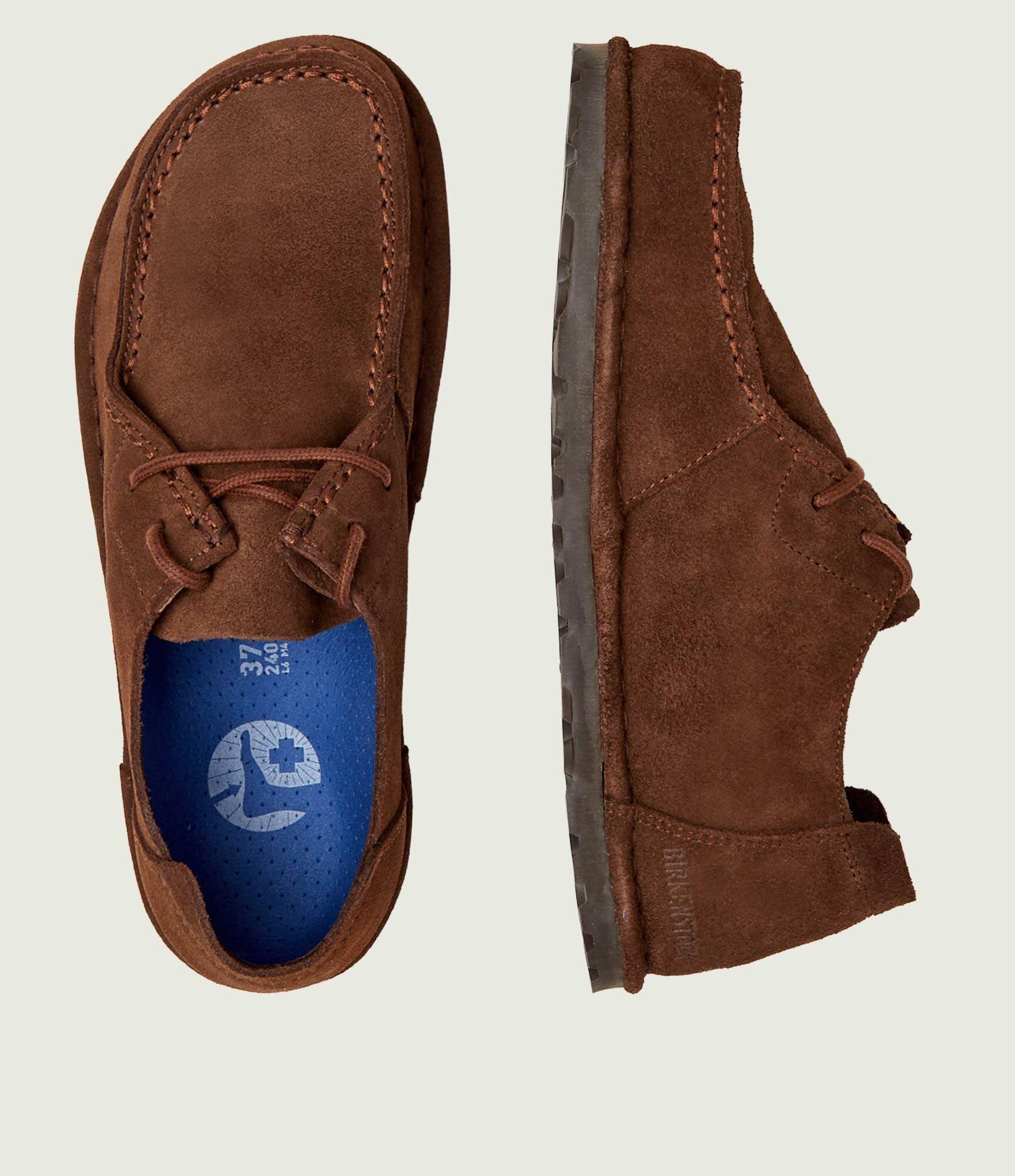 Birkenstock Pantofi Utti Lace | piele întoarsă | regular fit