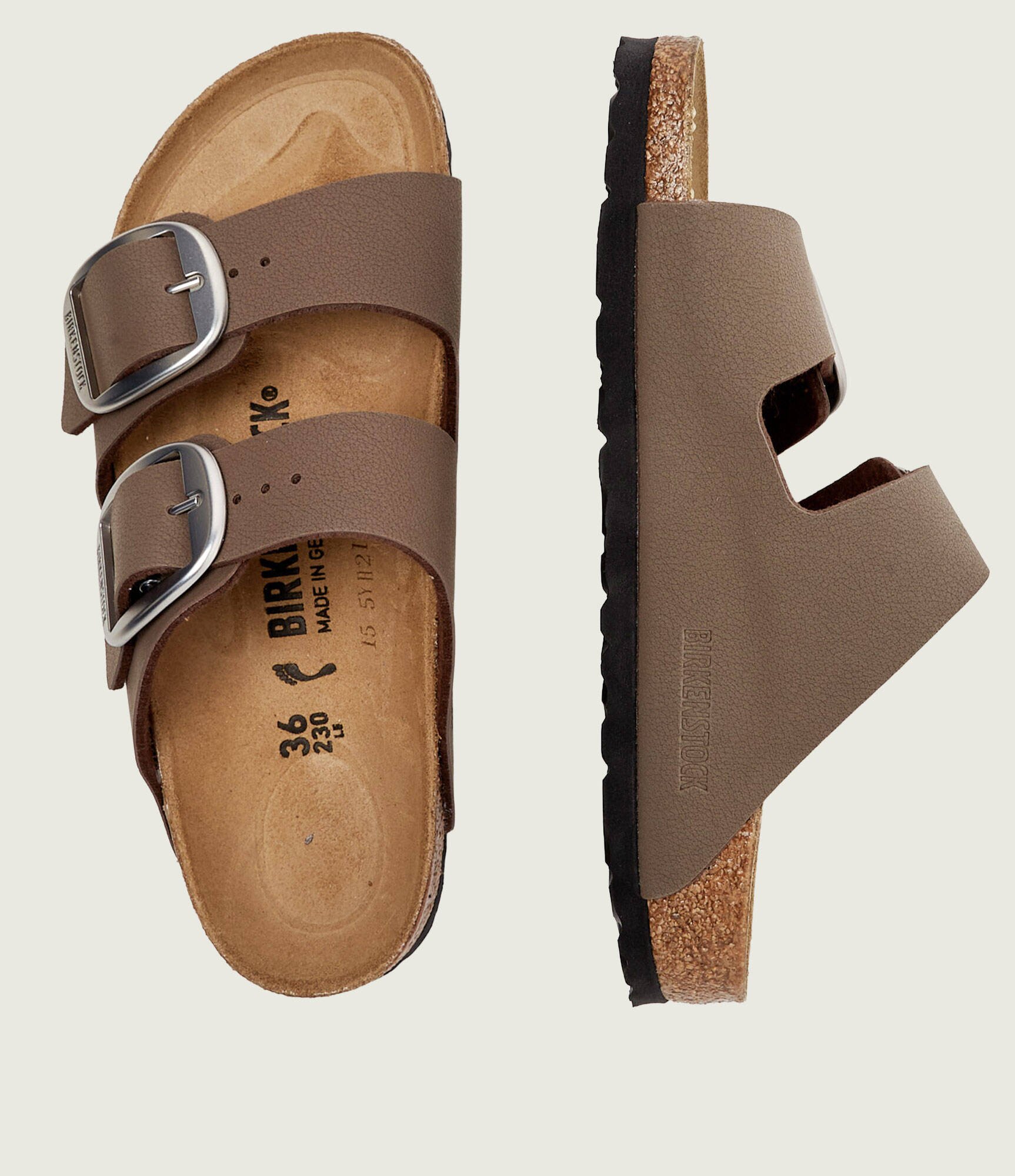 Birkenstock Șlapi Arizona Big Buckle | narrow fit cu adaos de piele