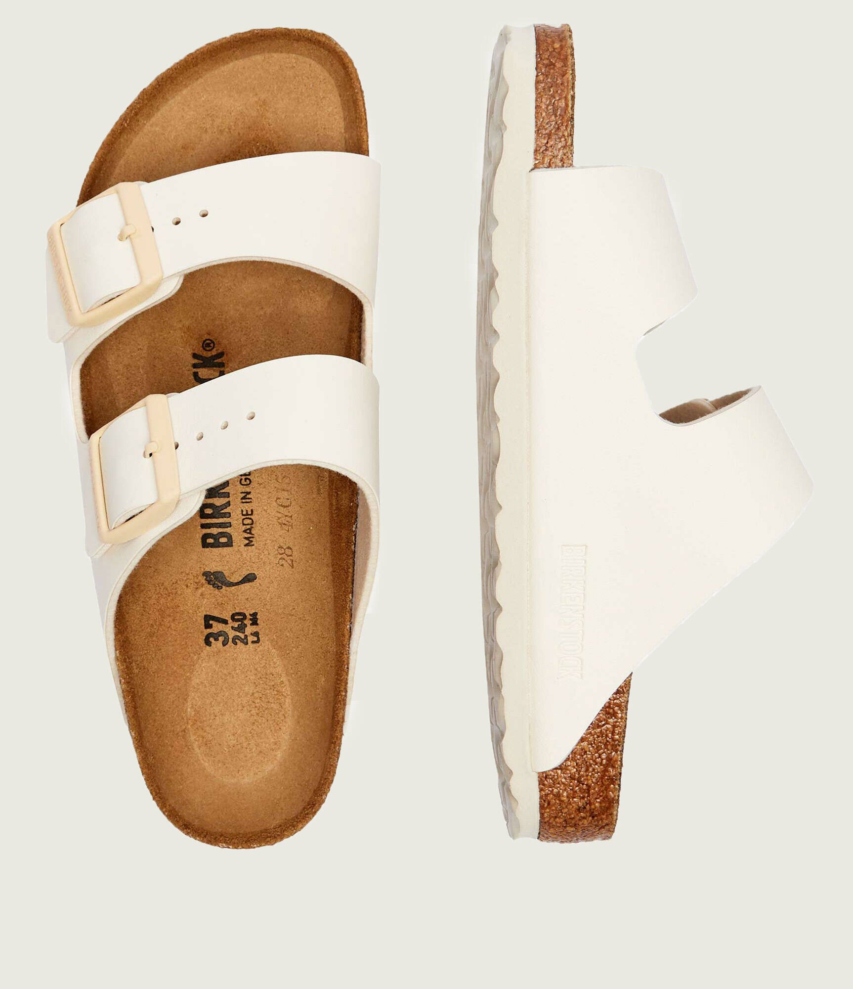 Birkenstock Șlapi Arizona cu adaos de piele | narrow fit