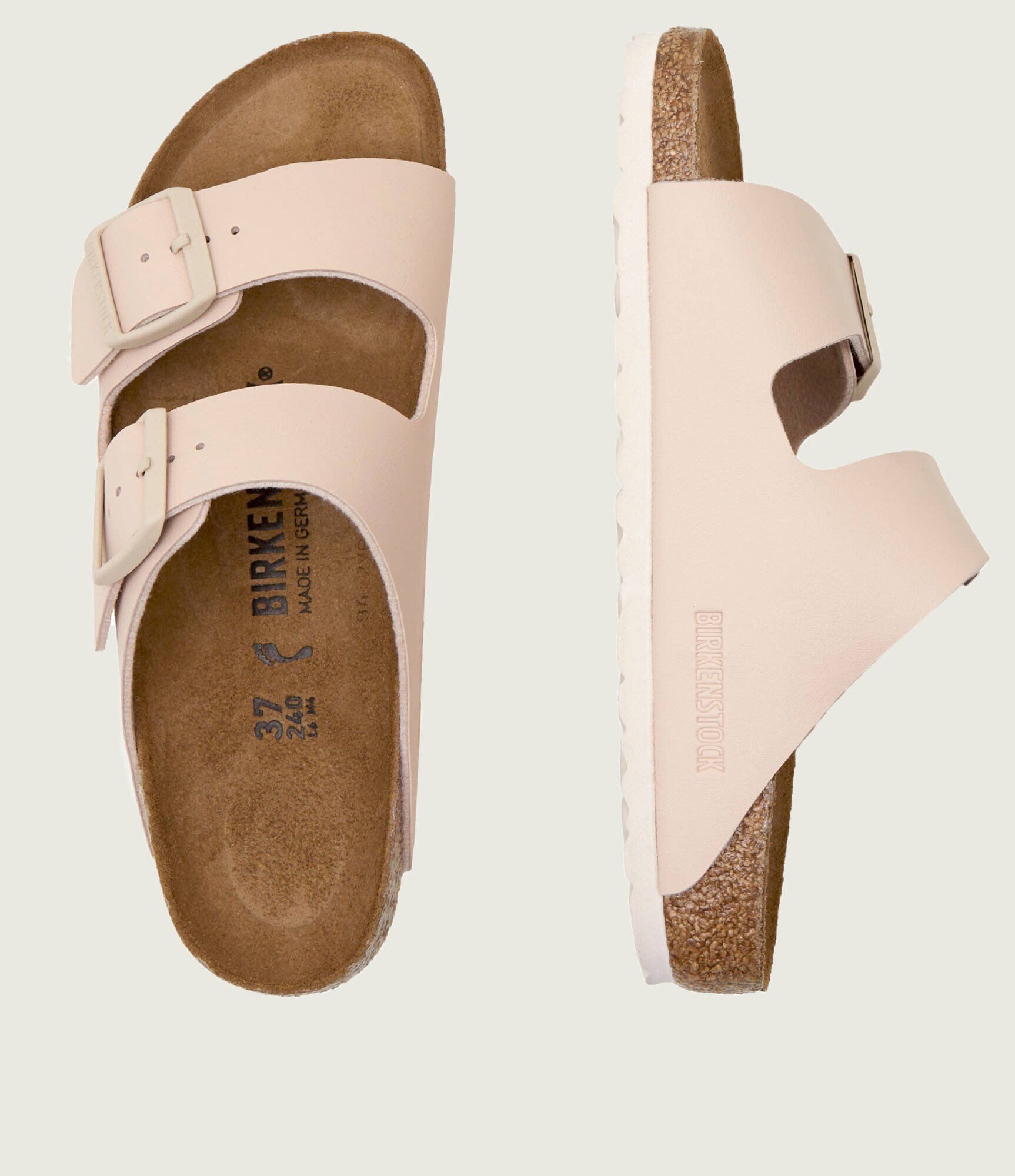 Birkenstock Șlapi Arizona cu adaos de piele | narrow fit