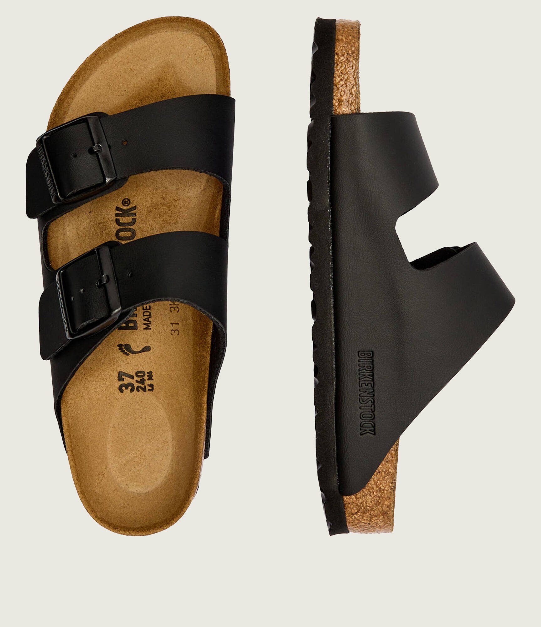 Birkenstock Șlapi Arizona cu adaos de piele | narrow fit