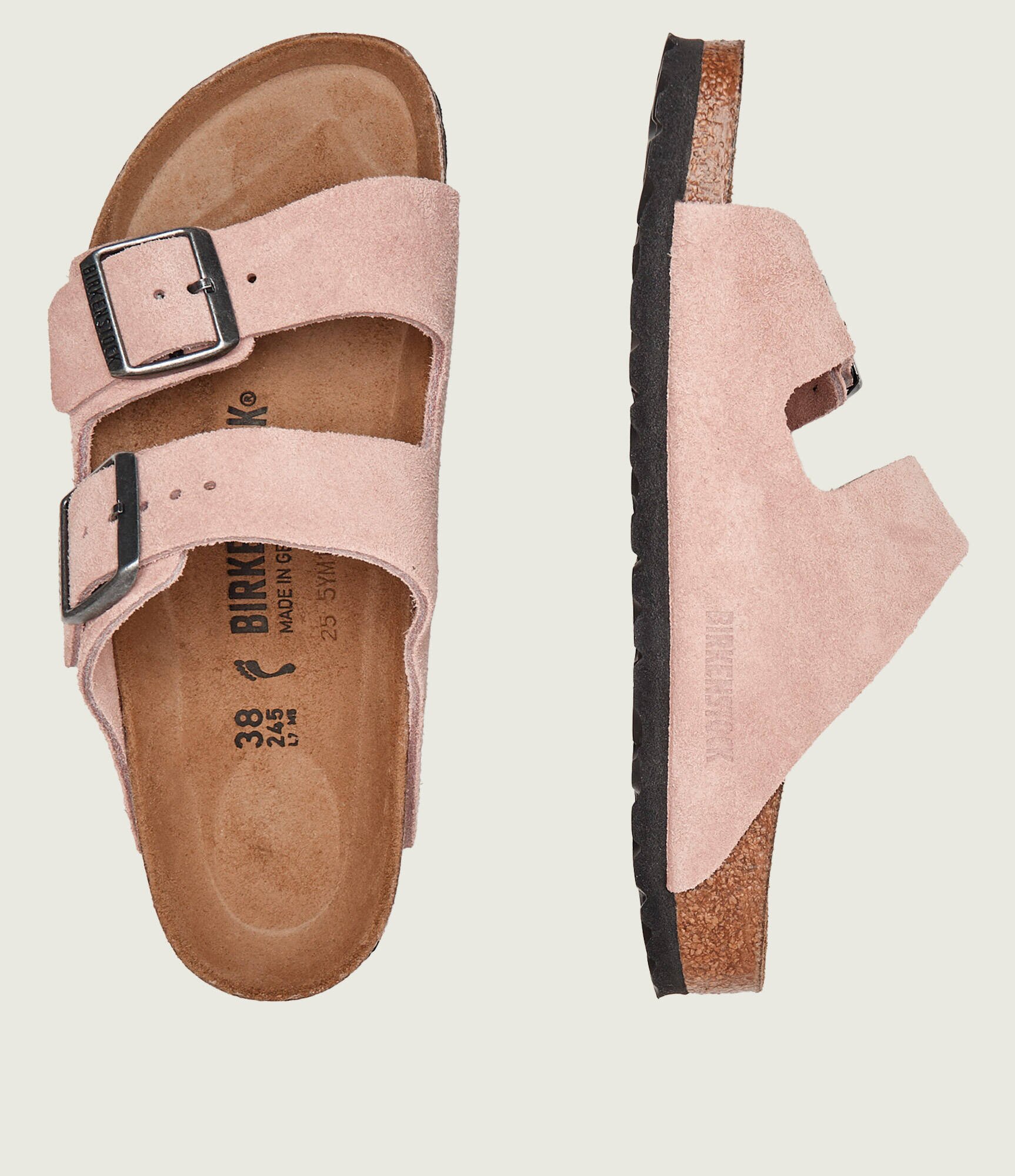 Birkenstock Șlapi Arizona LEVE| narrow fit | piele întoarsă
