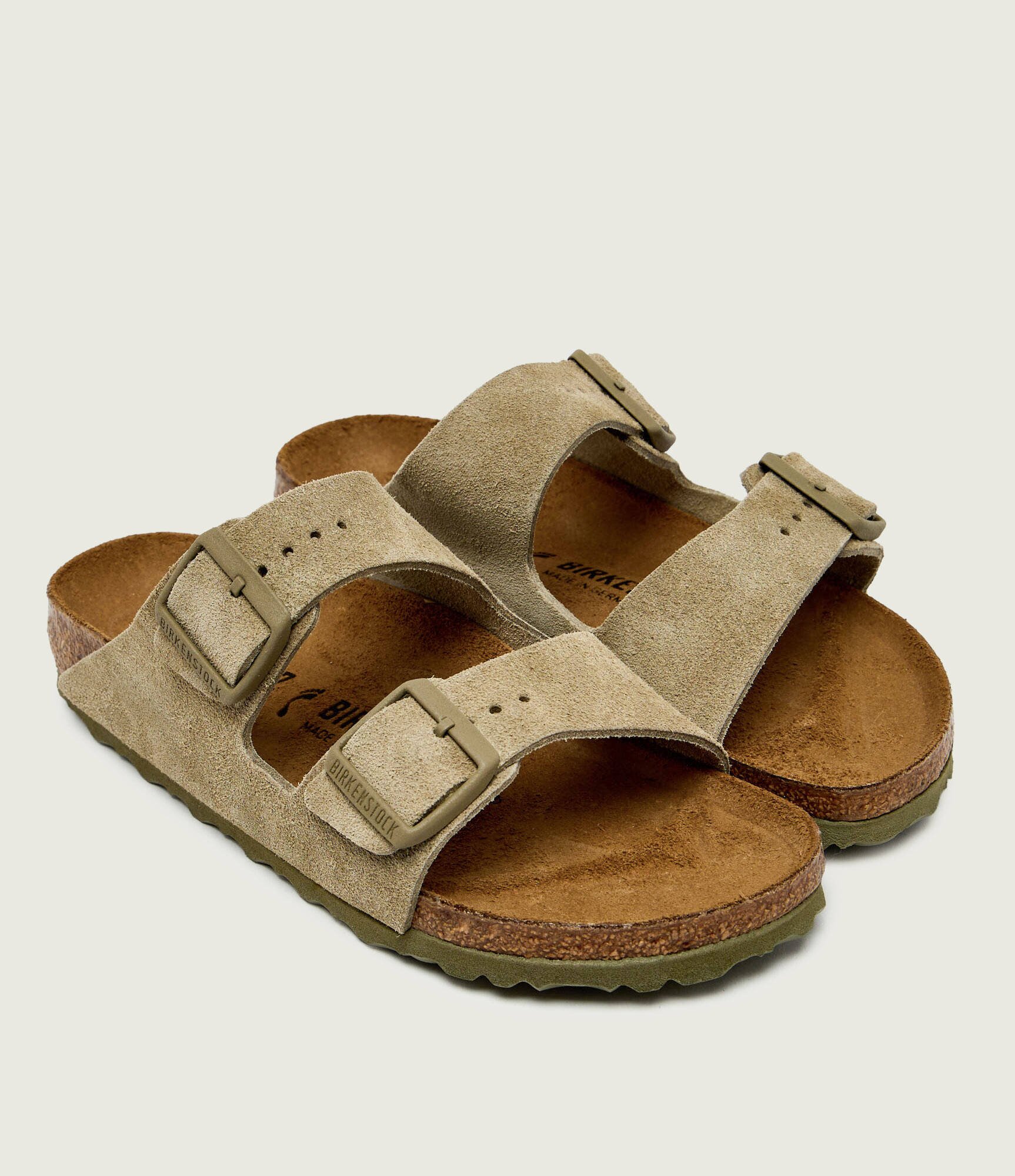 Birkenstock Șlapi Arizona Leve | piele întoarsă | narrow fit