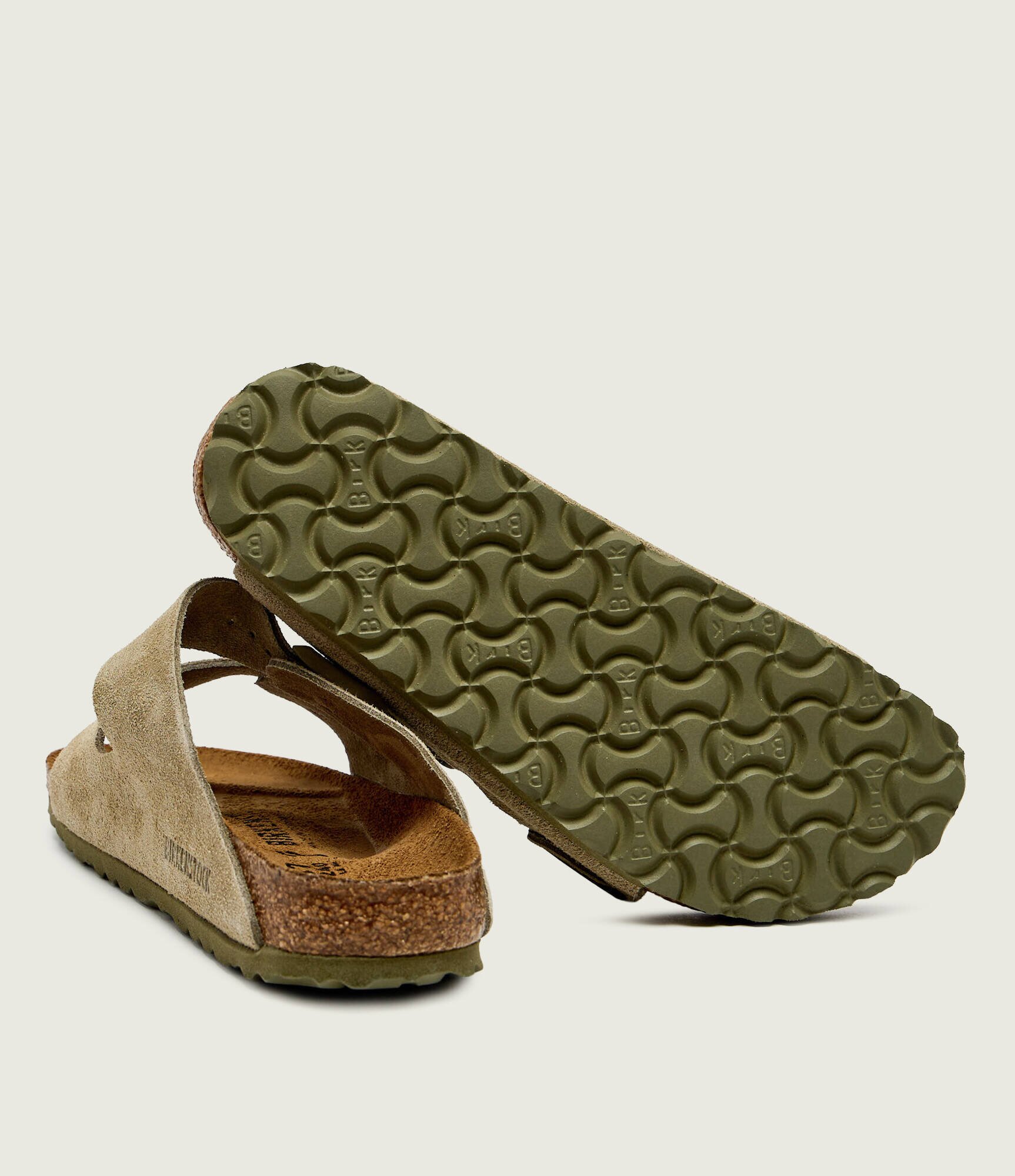 Birkenstock Șlapi Arizona Leve | piele întoarsă | narrow fit