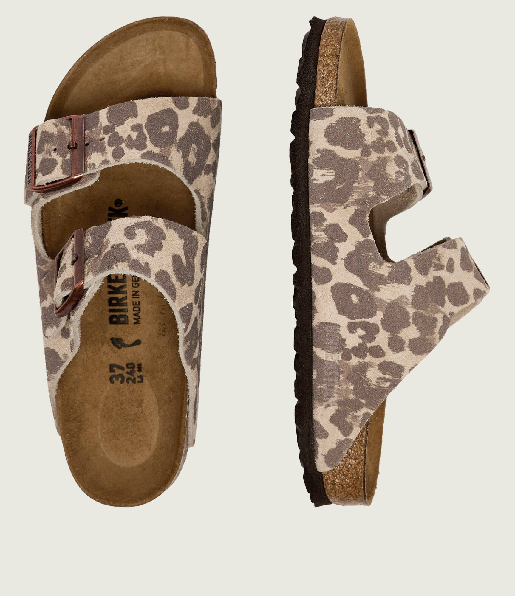 Birkenstock Șlapi Arizona | piele întoarsă | narrow fit