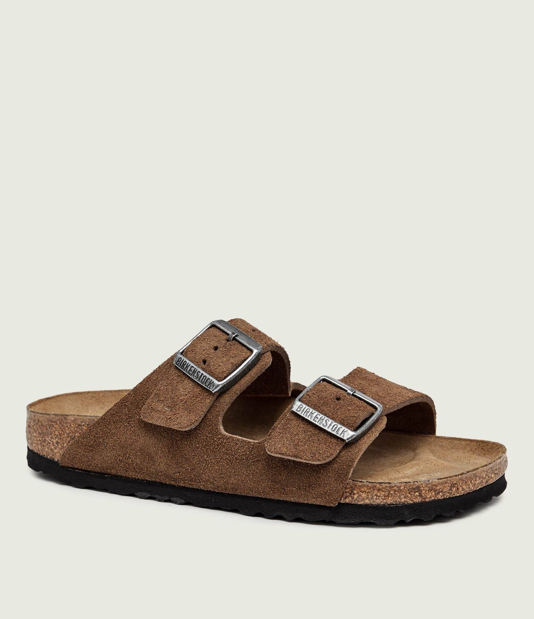 Birkenstock Șlapi Arizona | piele întoarsă | narrow fit