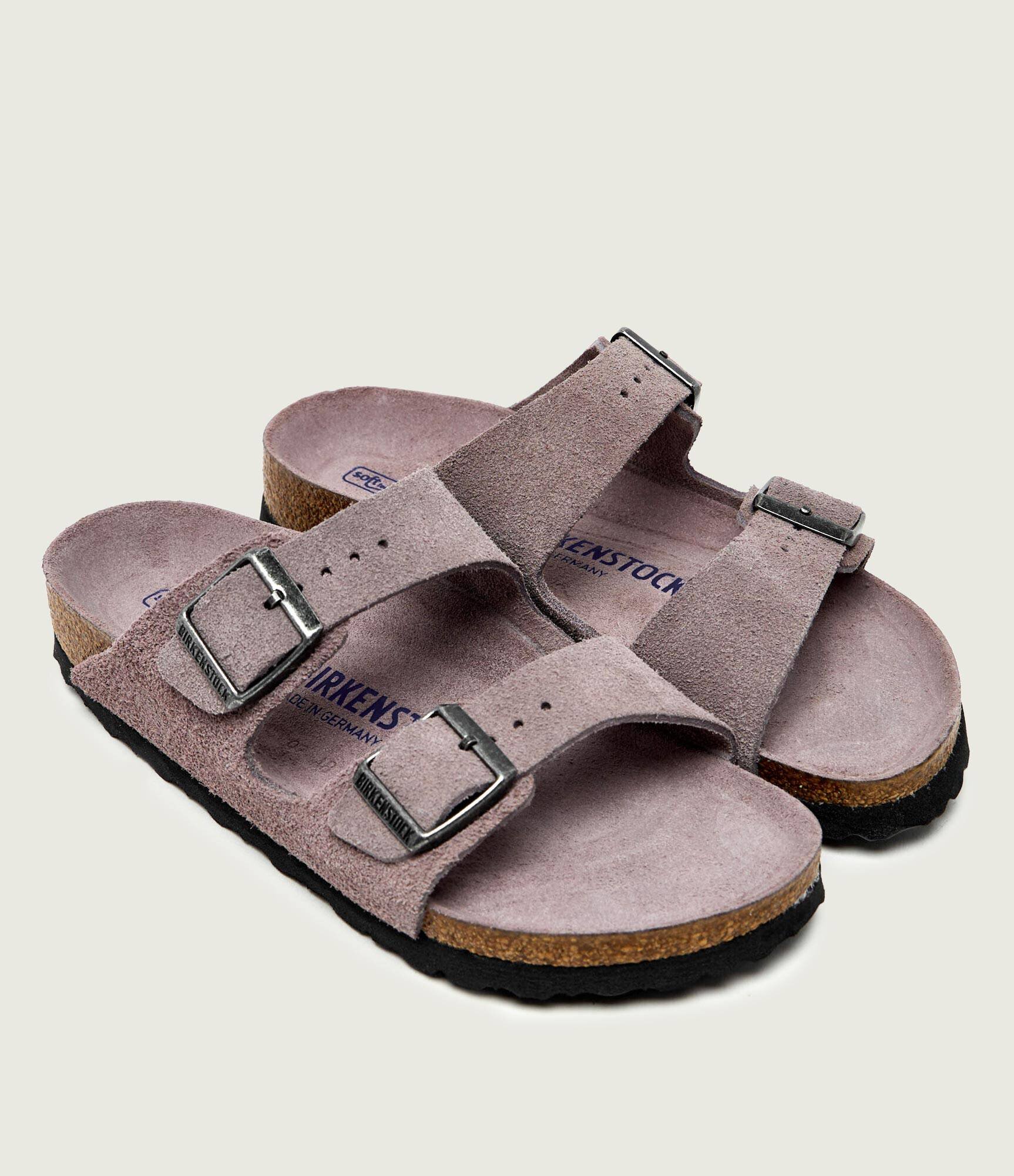 Birkenstock Șlapi Arizona | piele întoarsă | narrow fit
