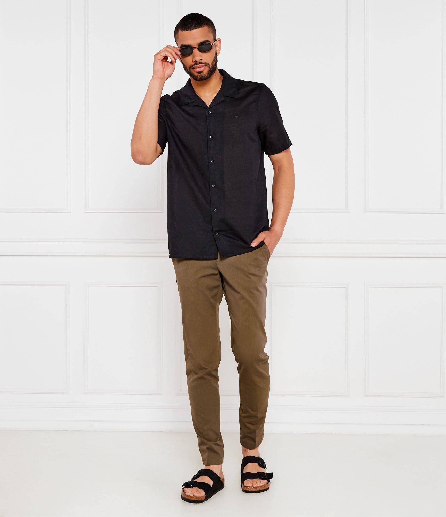 Birkenstock Șlapi Arizona | piele întoarsă | regular fit soft footbed