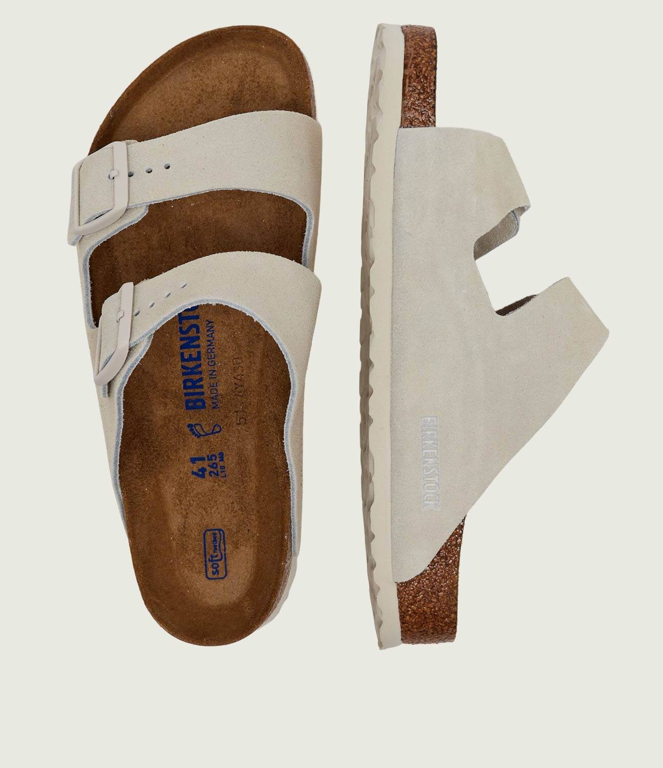 Birkenstock Șlapi Arizona | regular fit soft footbed | piele întoarsă