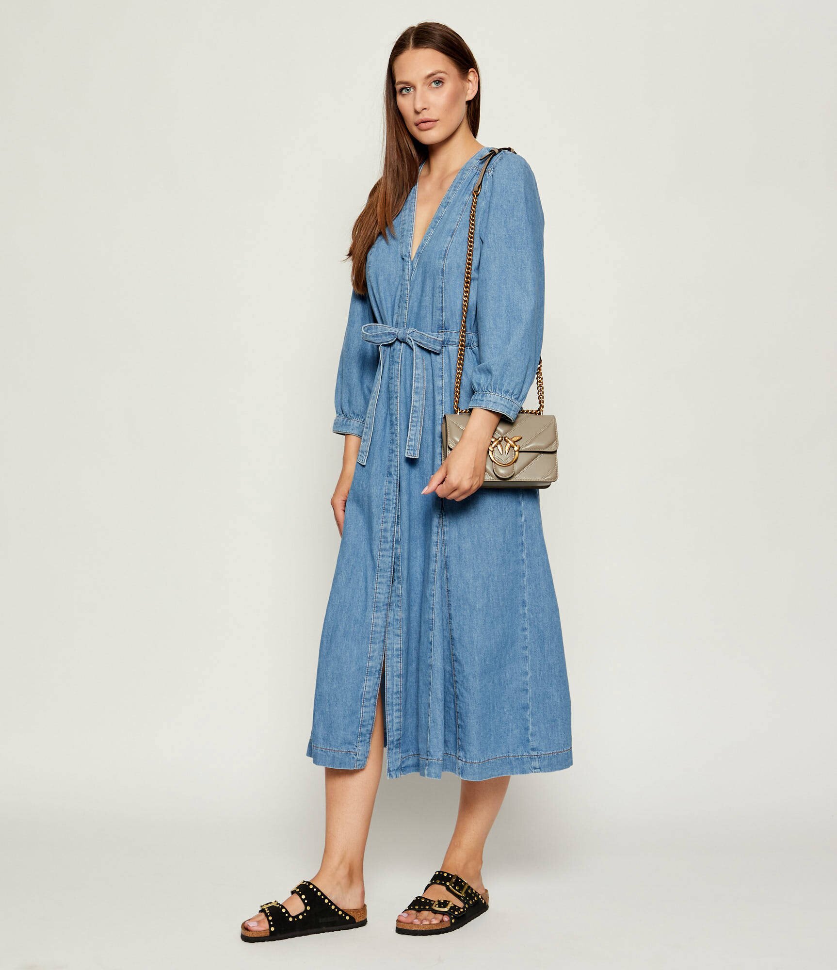 Birkenstock Șlapi Arizona Rivet | narrow fit | piele întoarsă