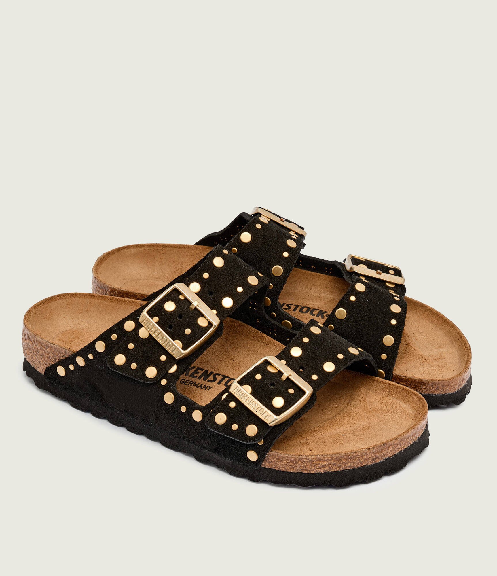 Birkenstock Șlapi Arizona Rivet | narrow fit | piele întoarsă
