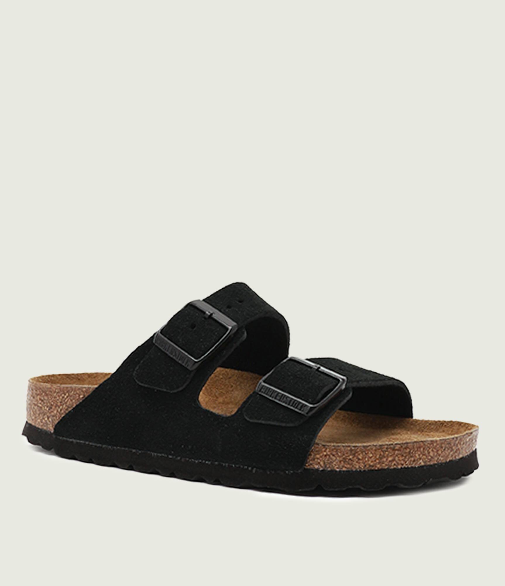 Birkenstock Șlapi Arizona SFB VL | narrow fit soft footbed | piele întoarsă