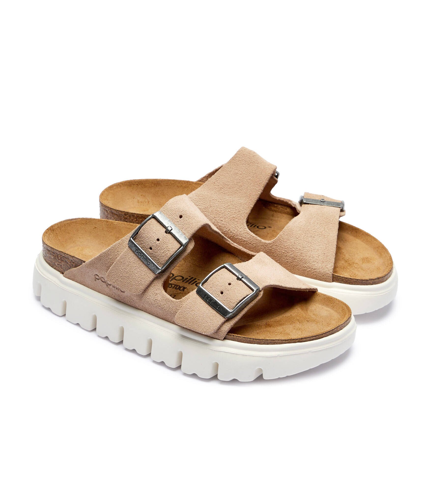 Birkenstock Șlapi Arizona | x Papillio | piele întoarsă | narrow fit
