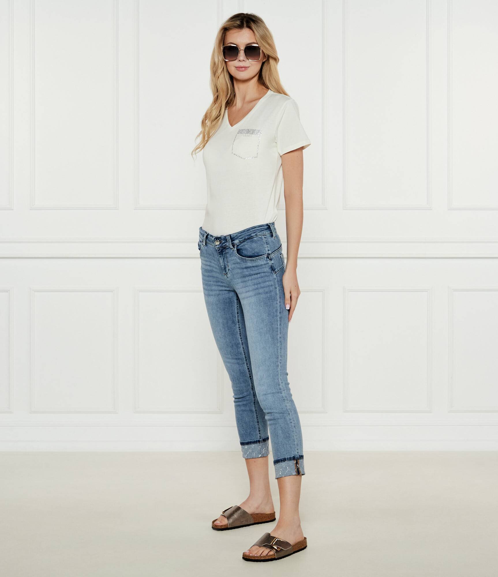Birkenstock Șlapi Catalina CB BF | narrow fit cu adaos de piele