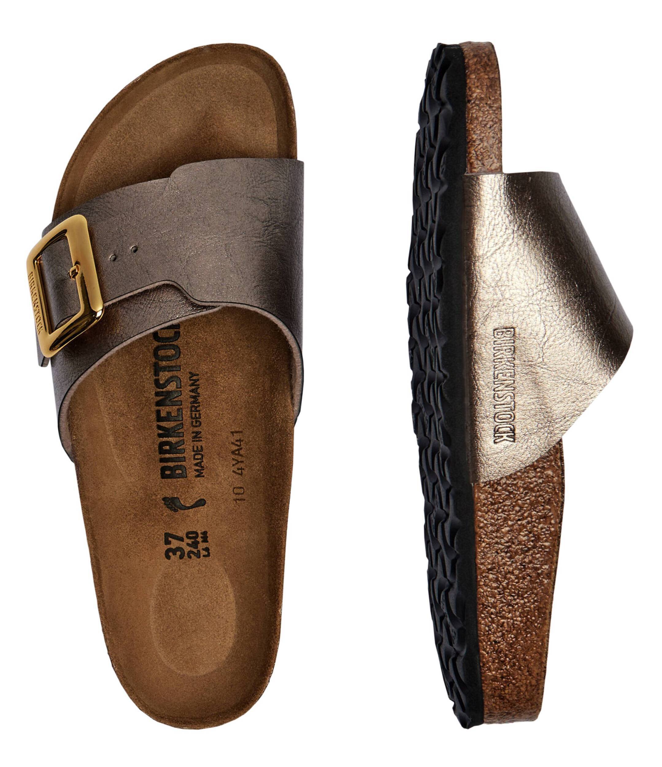 Birkenstock Șlapi Catalina CB BF | narrow fit cu adaos de piele