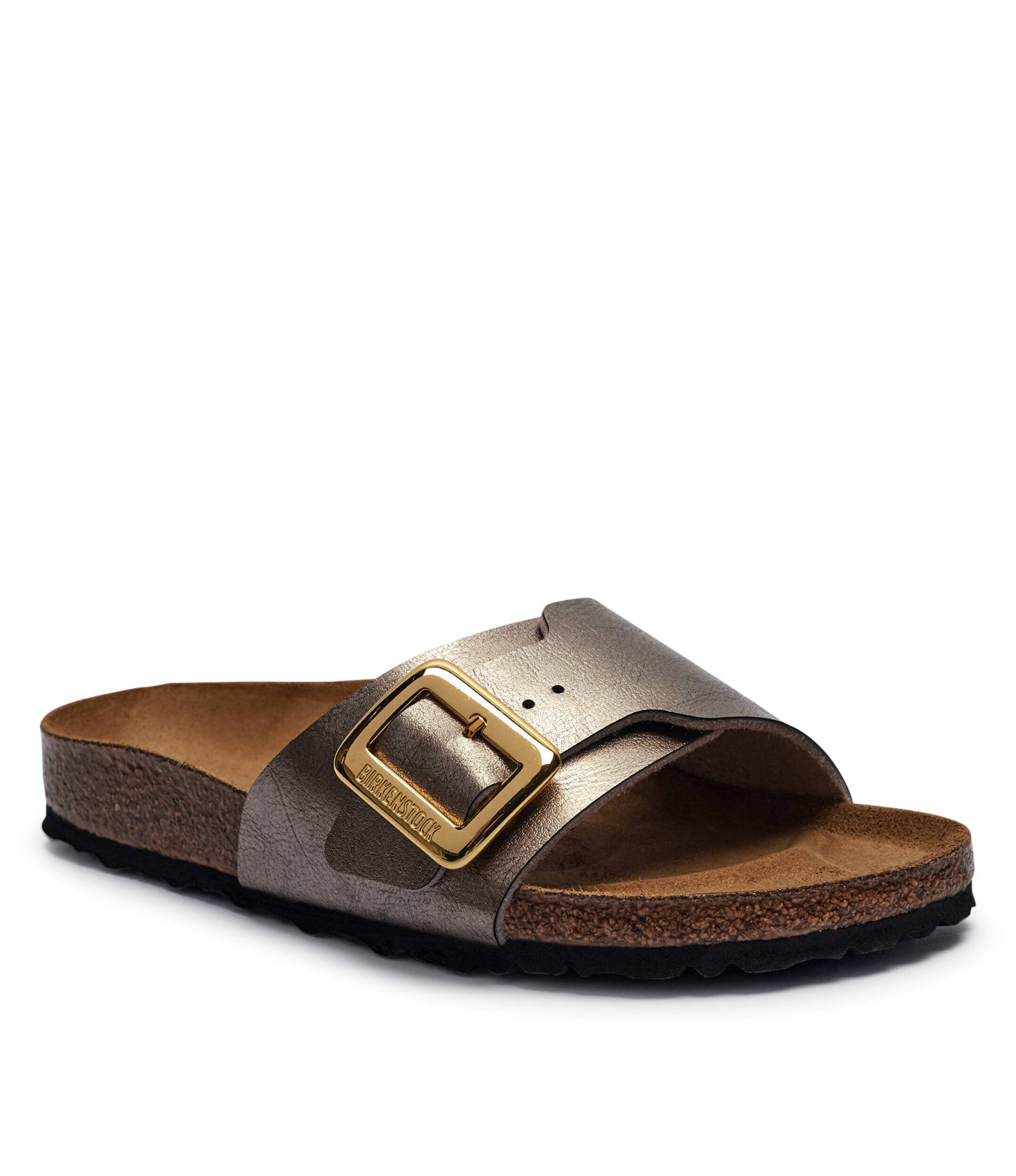Birkenstock Șlapi Catalina CB BF | narrow fit cu adaos de piele