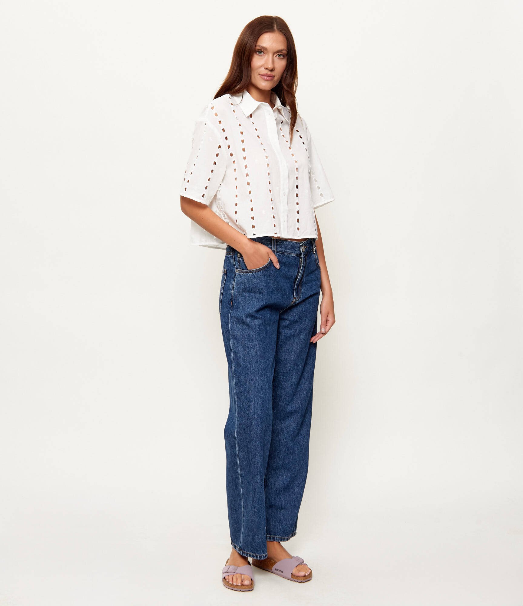 Birkenstock Șlapi Madrid | narrow fit cu adaos de piele