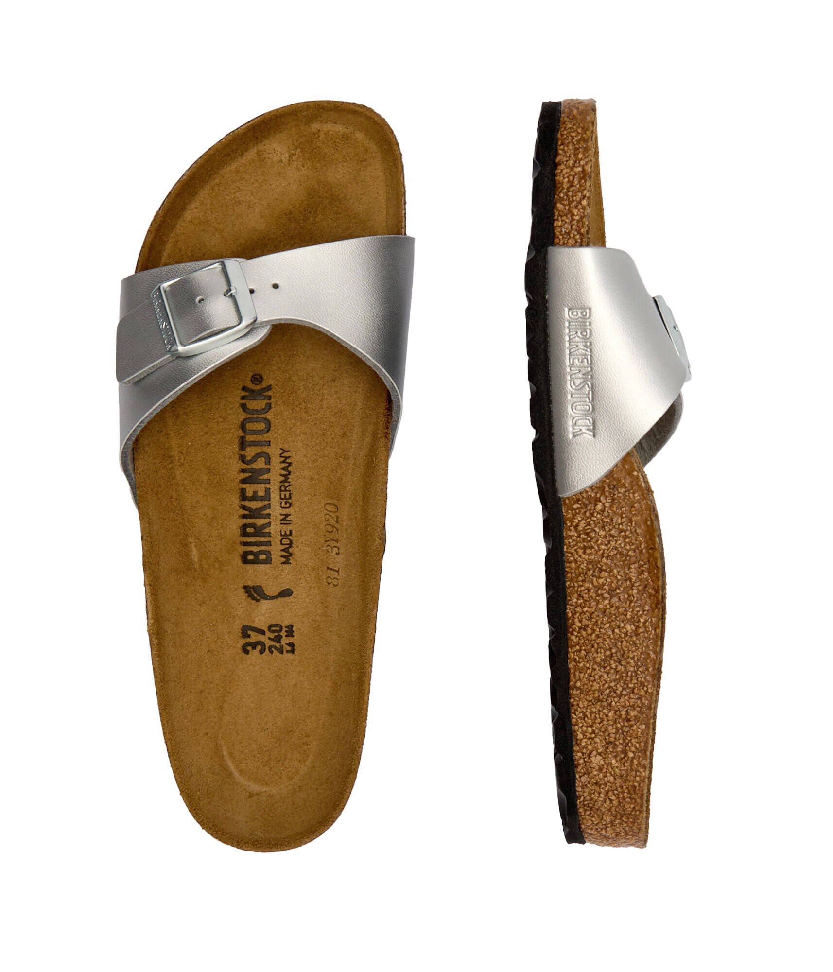 Birkenstock șlapi Madrid | narrow fit | z dodatkiem skóry