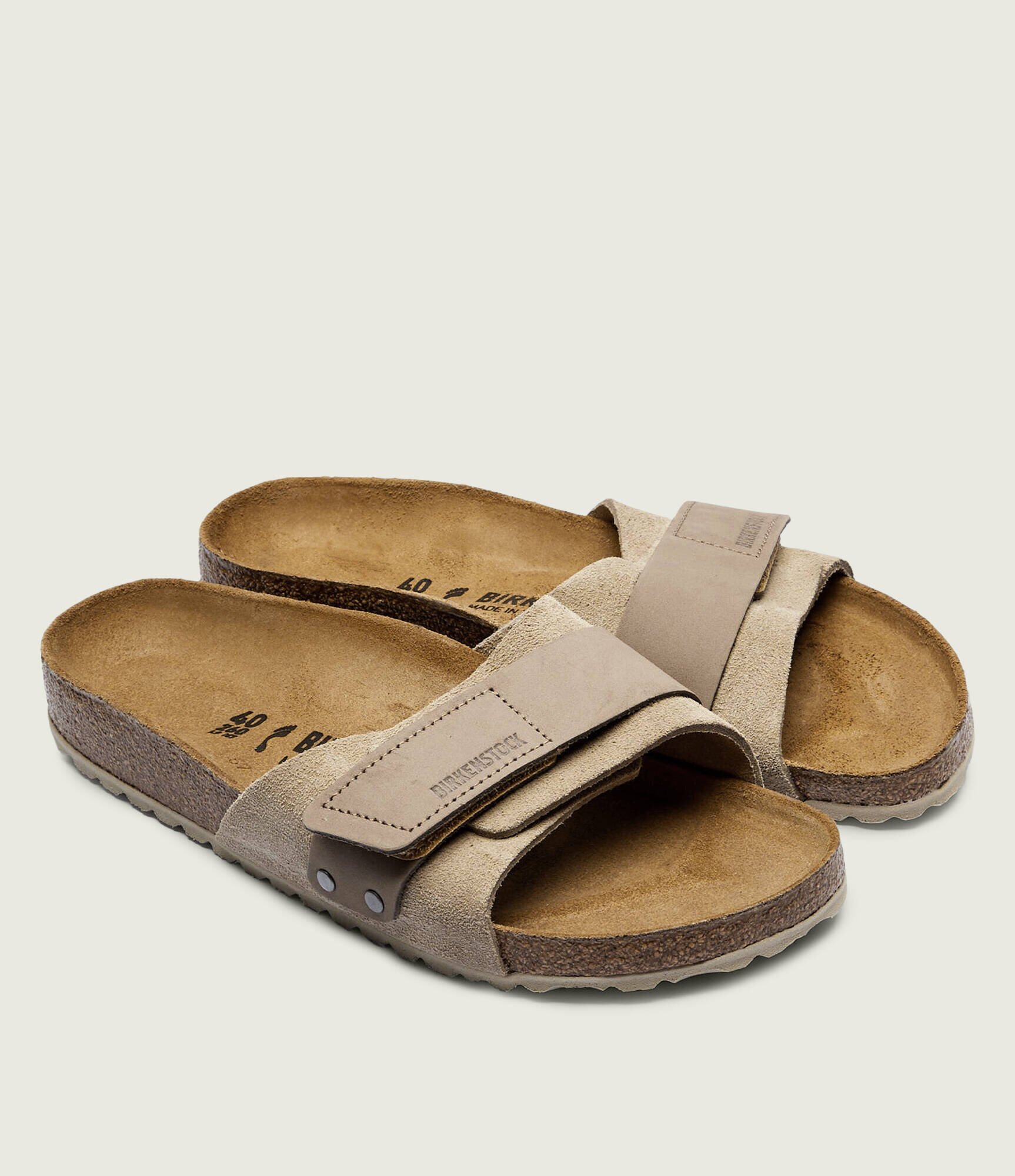 Birkenstock Șlapi Oita | piele întoarsă | narrow fit