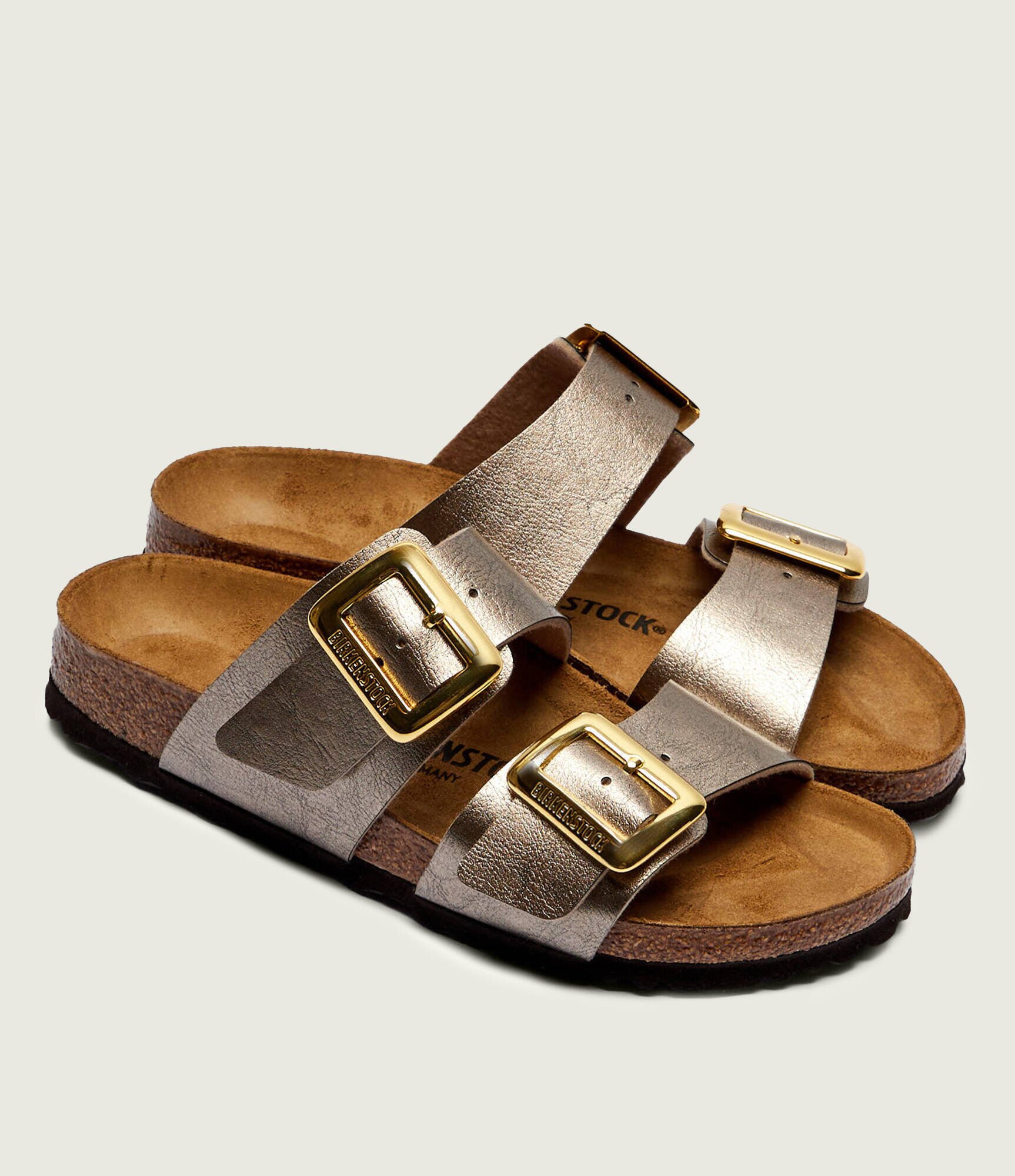 Birkenstock Șlapi Sydney CB | narrow fit cu adaos de piele