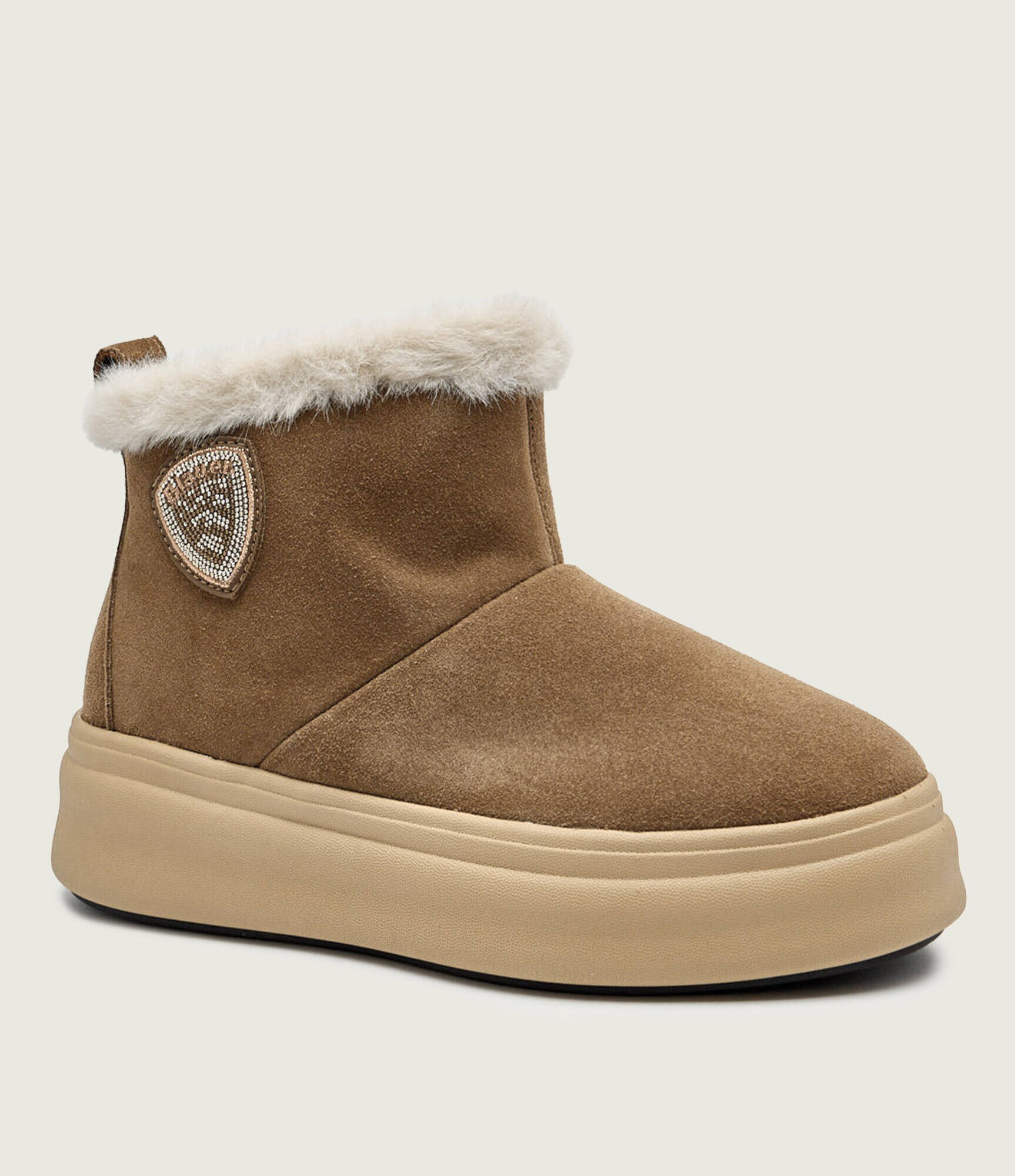 Blauer Bocanci EMERY02 | piele întoarsă | shearling