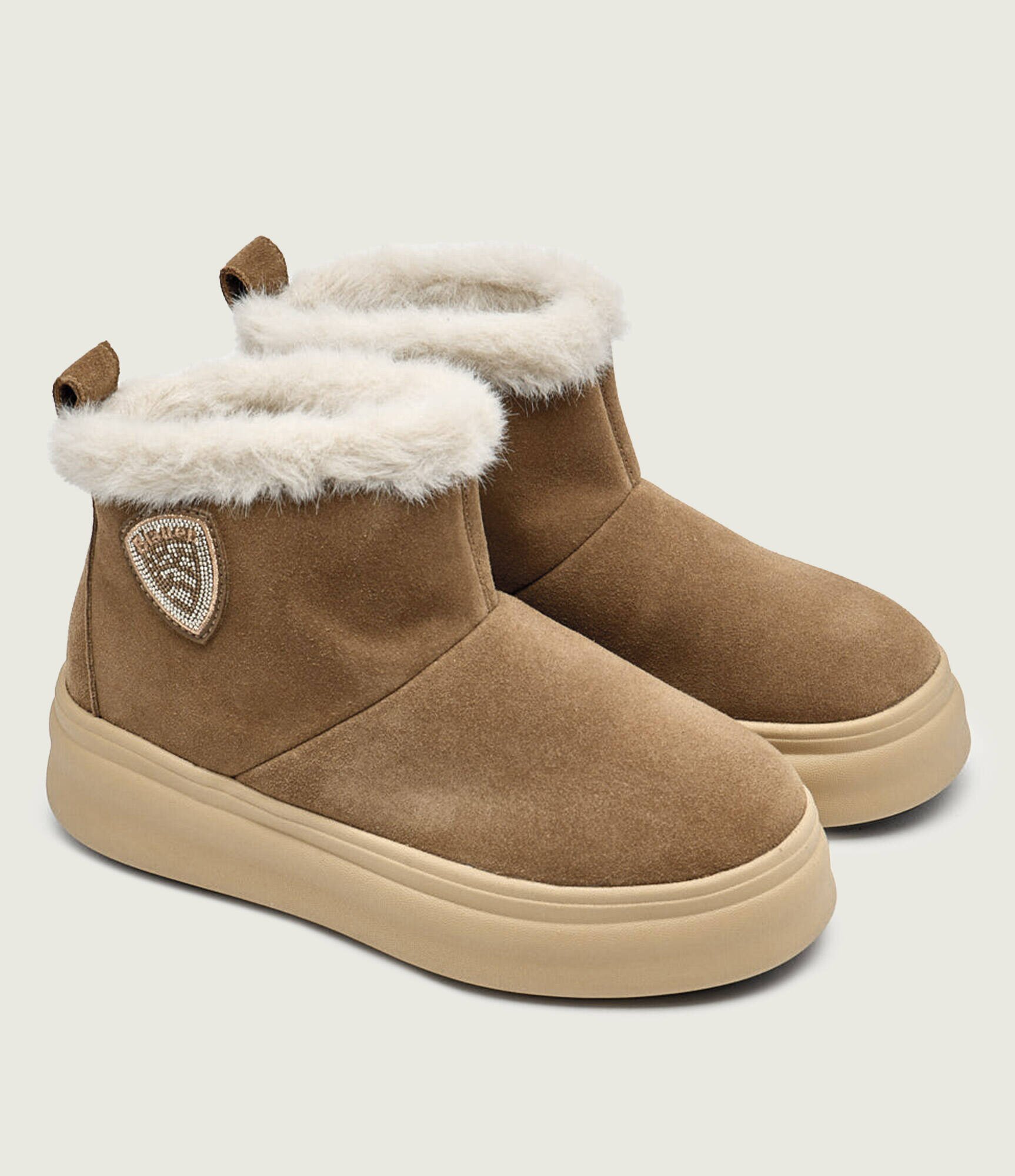 Blauer Bocanci EMERY02 | piele întoarsă | shearling