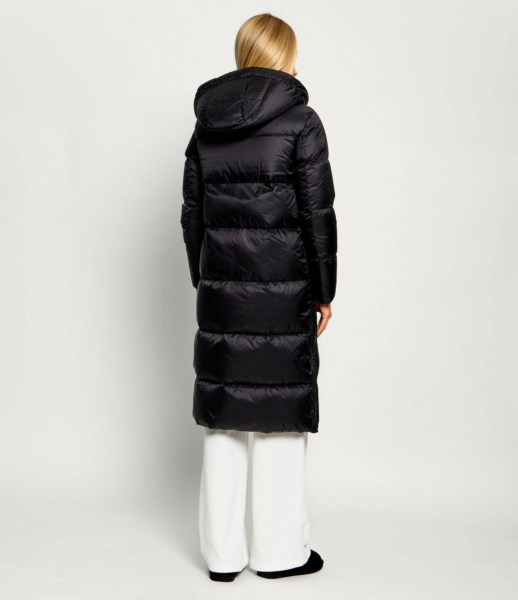 Blauer De puf palton Celia