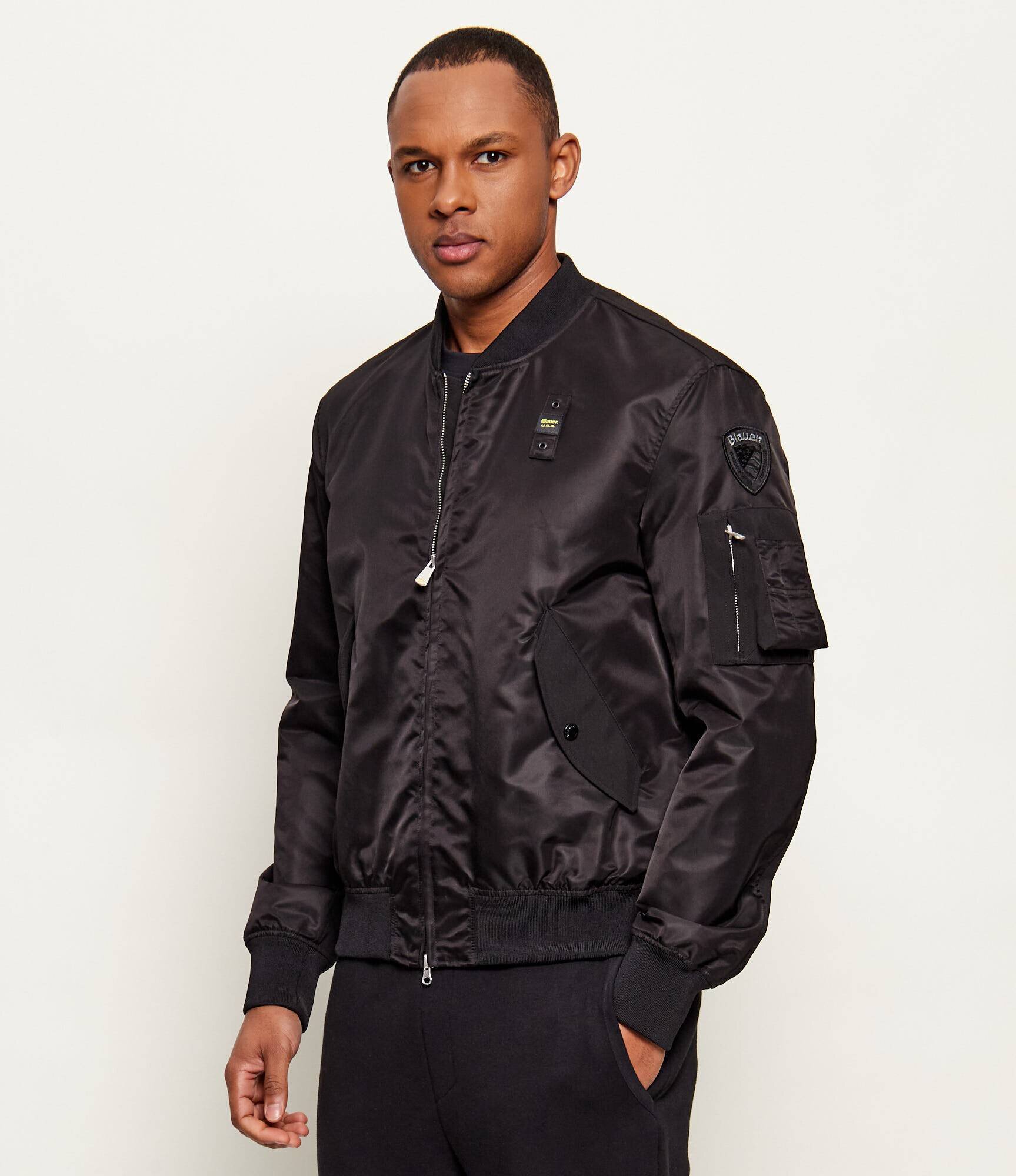Blauer Geacă bomber ROCKY | regular fit