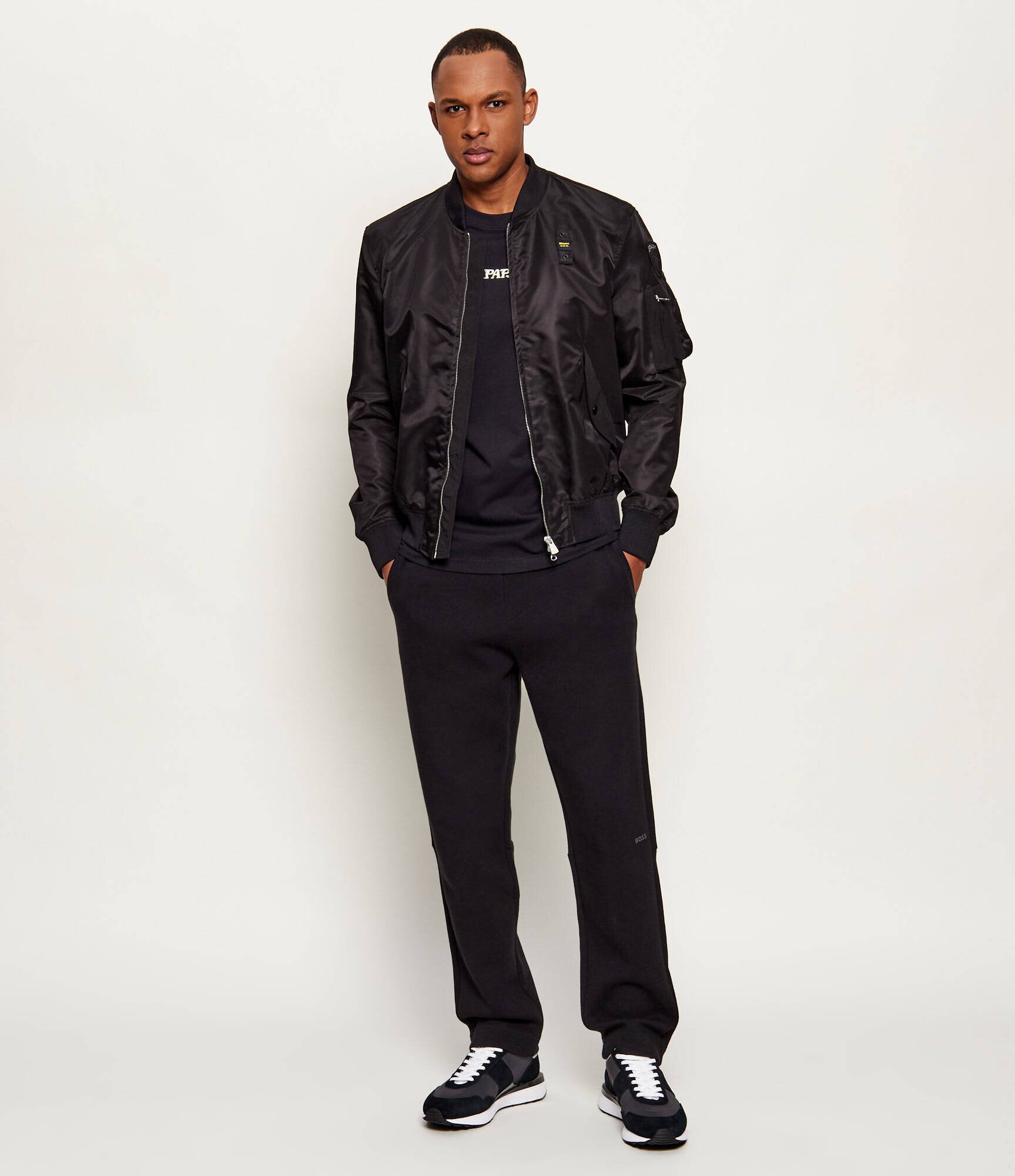 Blauer Geacă bomber ROCKY | regular fit