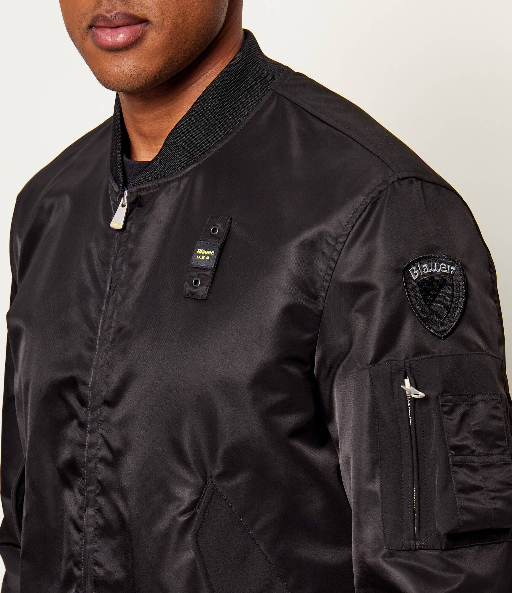 Blauer Geacă bomber ROCKY | regular fit