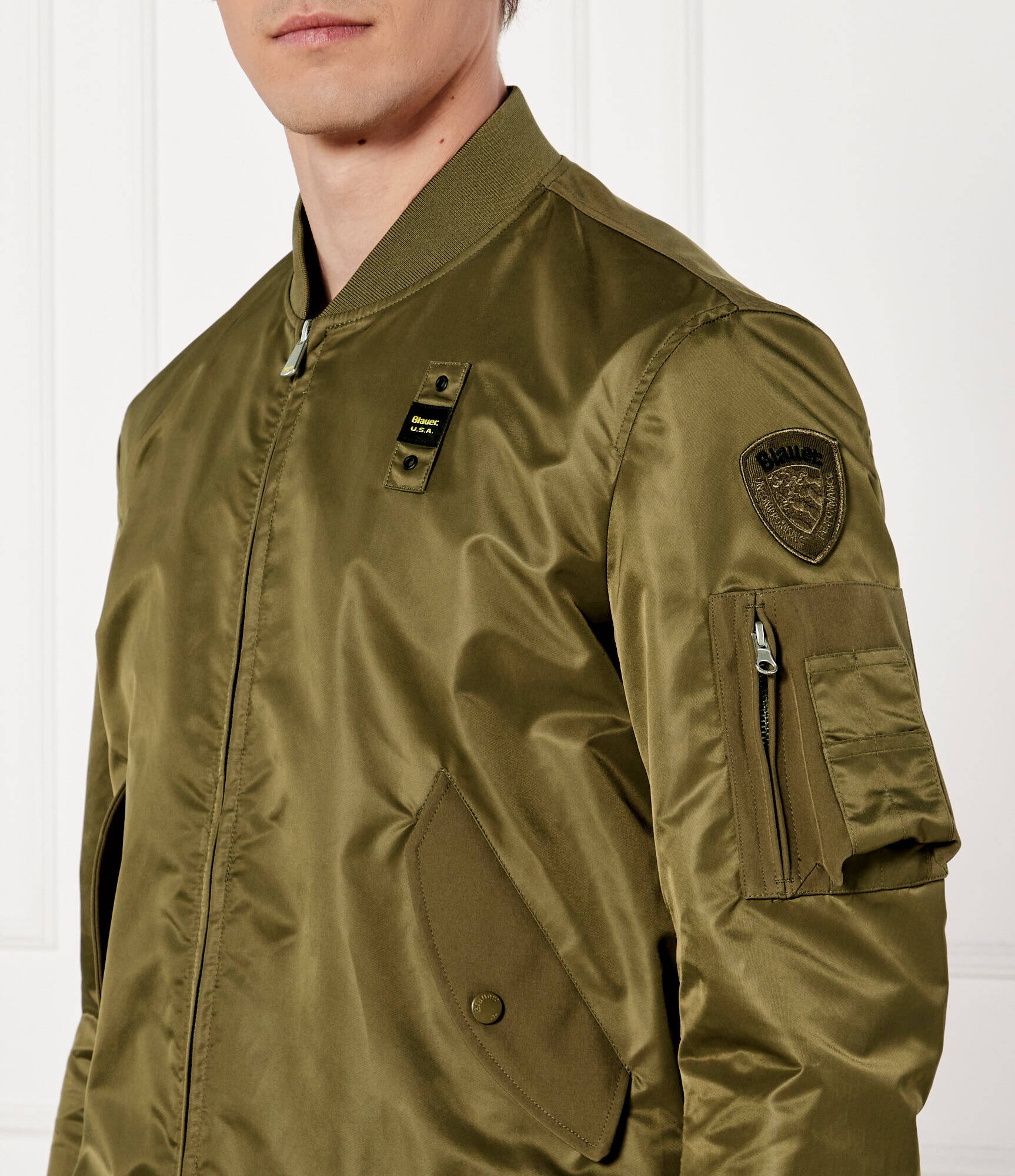 Blauer Geacă bomber ROCKY | Regular Fit