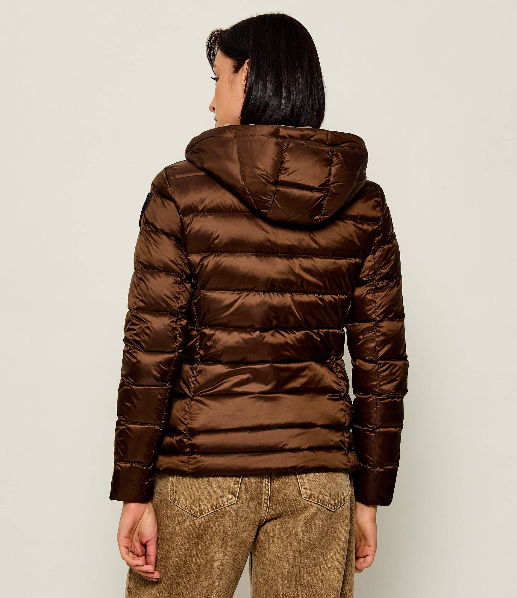 Blauer Geacă de puf Arcadia | Slim Fit