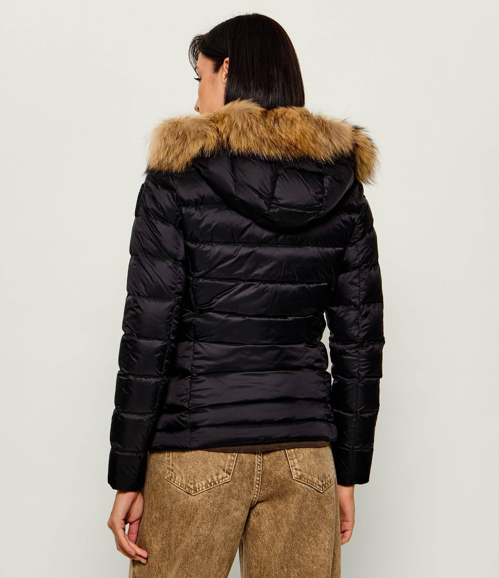 Blauer Geacă de puf Arcadia | Slim Fit