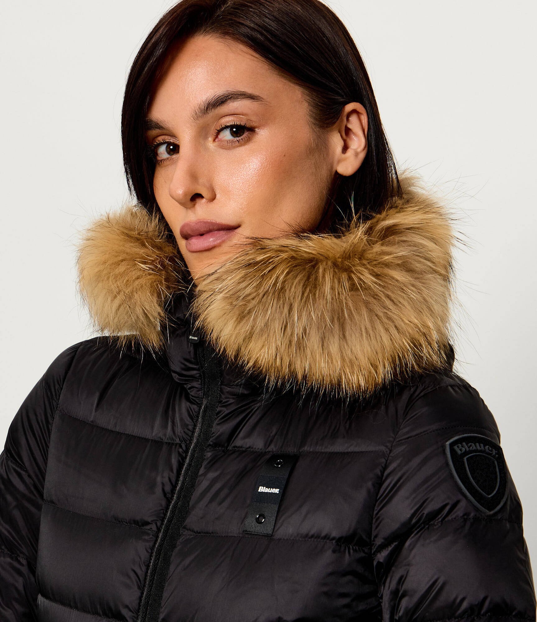 Blauer Geacă de puf Arcadia | Slim Fit