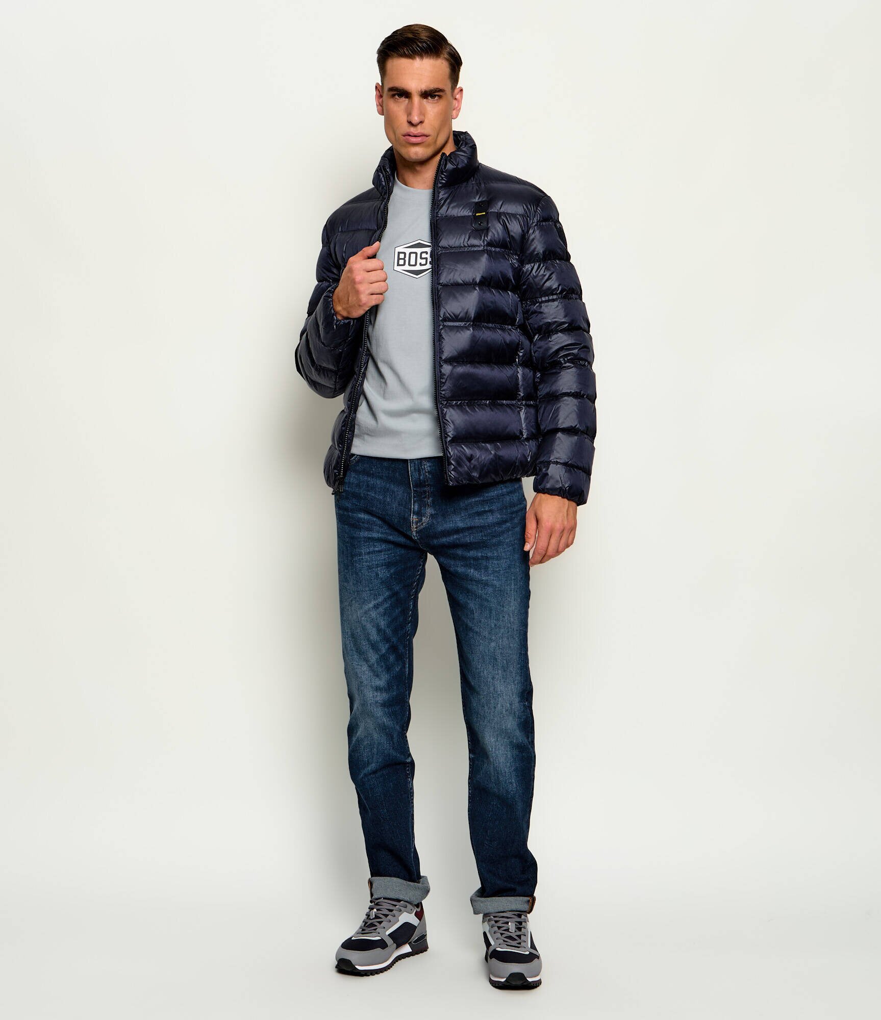 Blauer Geacă de puf Belmont | regular fit