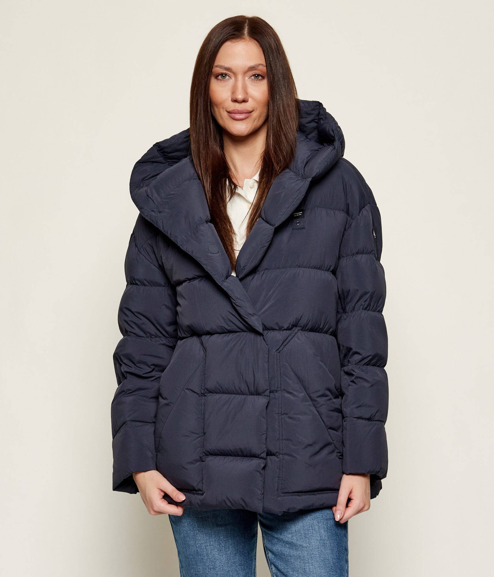 Blauer Geacă de puf PRAIRIE | Oversize fit
