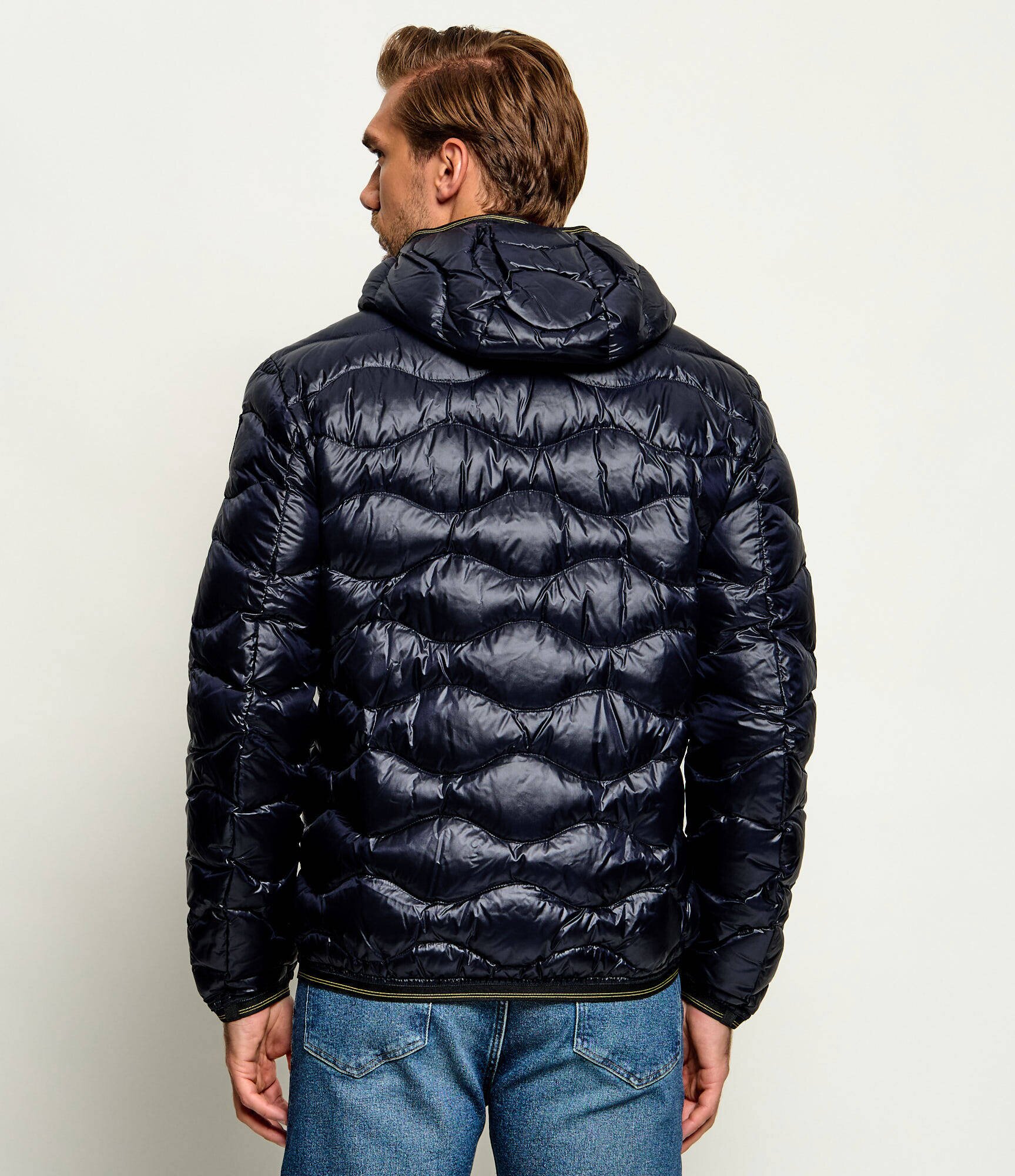Blauer Geacă de puf Wave | regular fit