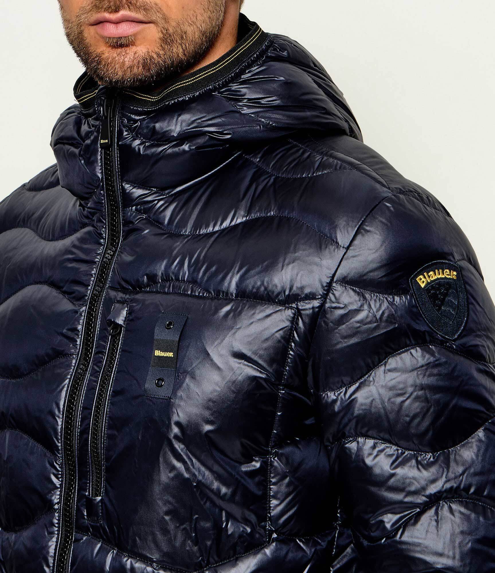 Blauer Geacă de puf Wave | regular fit