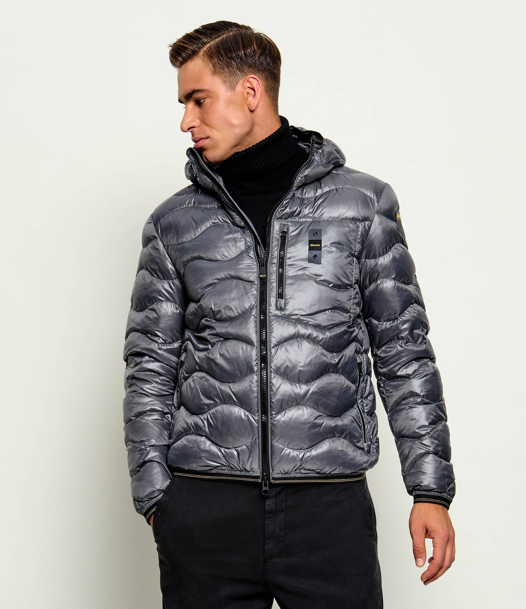 Blauer Geacă de puf Wave | regular fit