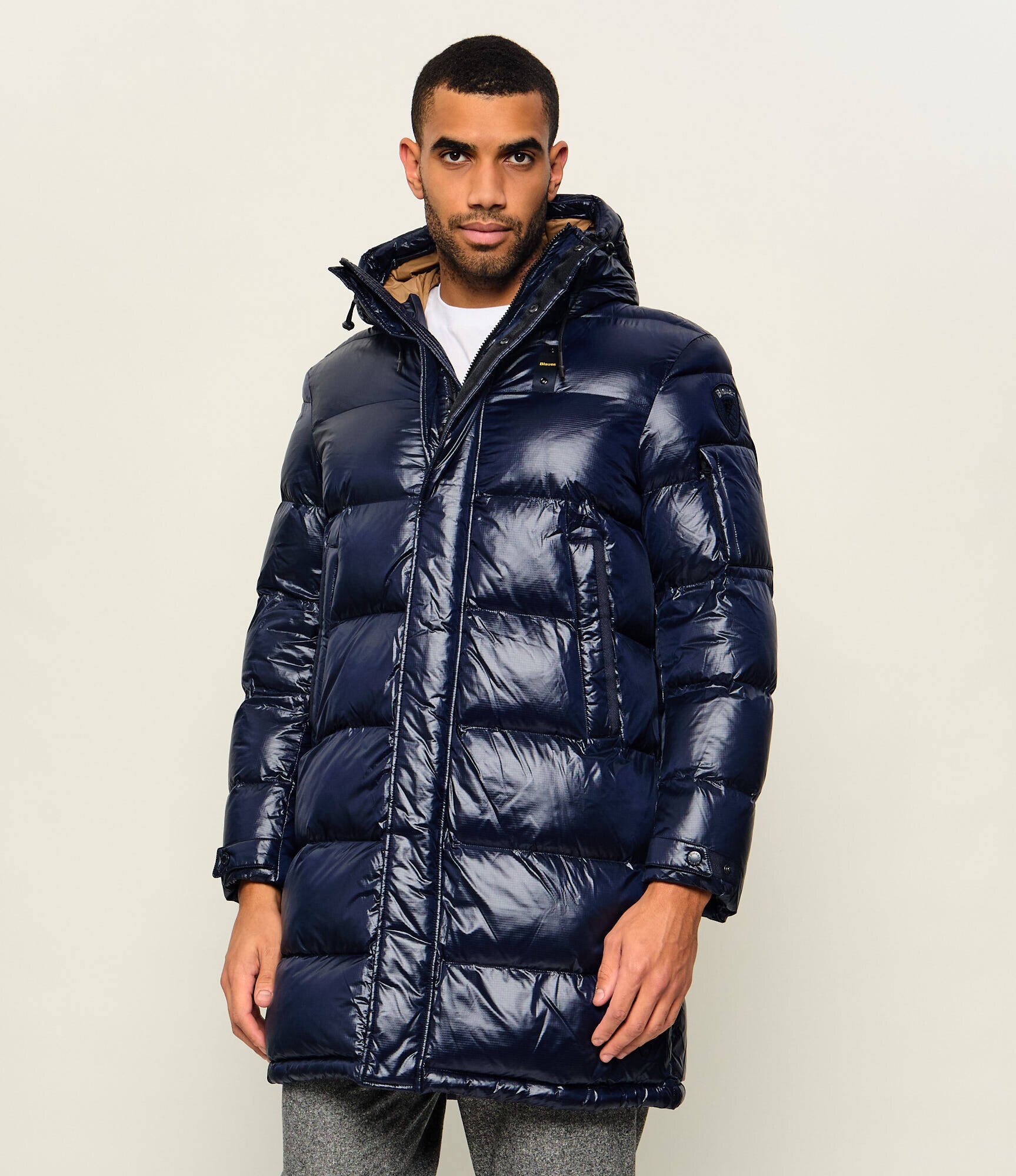 Blauer Palton Aldrich